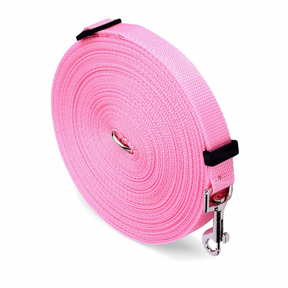 Laisse robuste étanche pour chiens 10 m verrouillage mousqueton