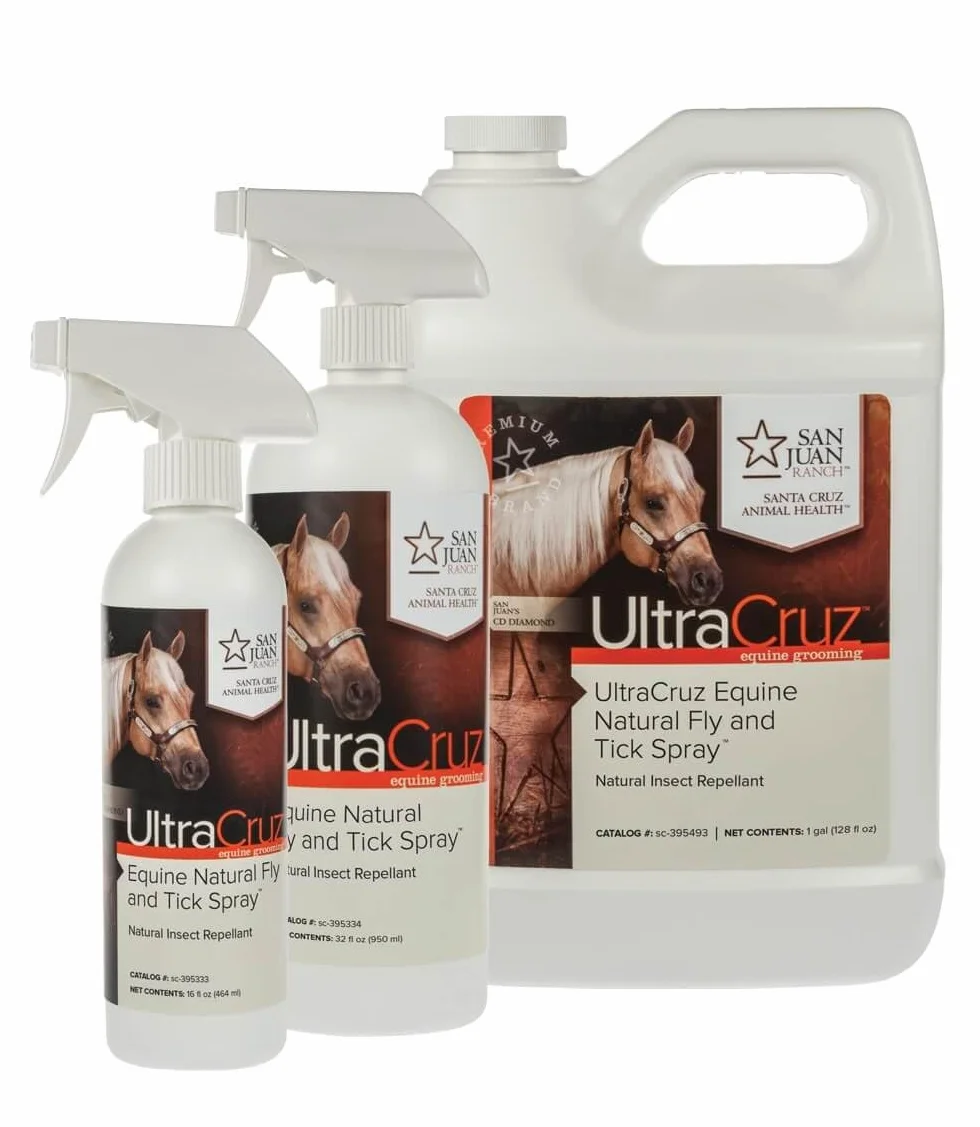 UltraCruz Equine Natural Spray anti-mouches et tiques 473 ml