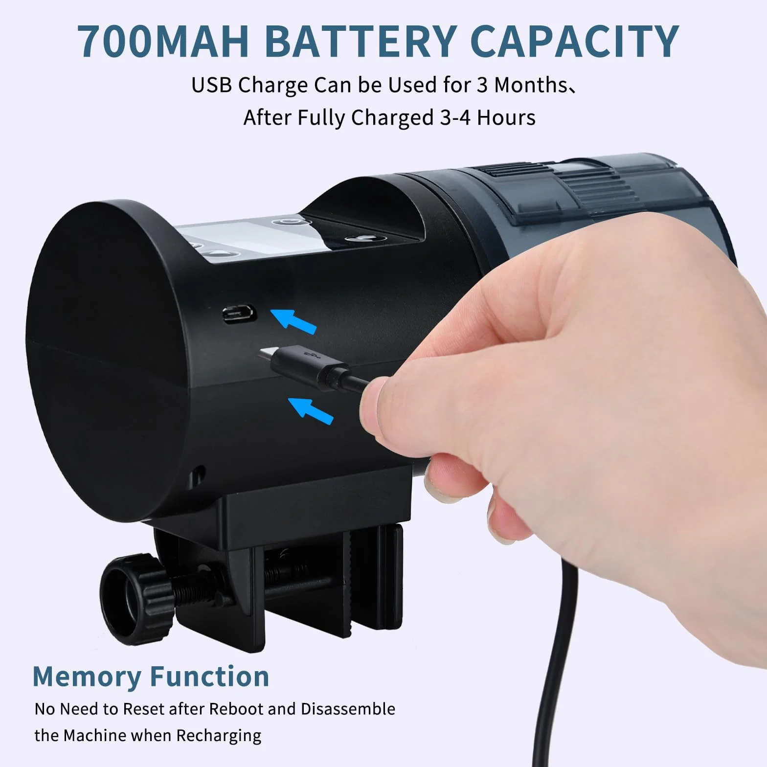 Mangeoire automatique pour poissons Podazz