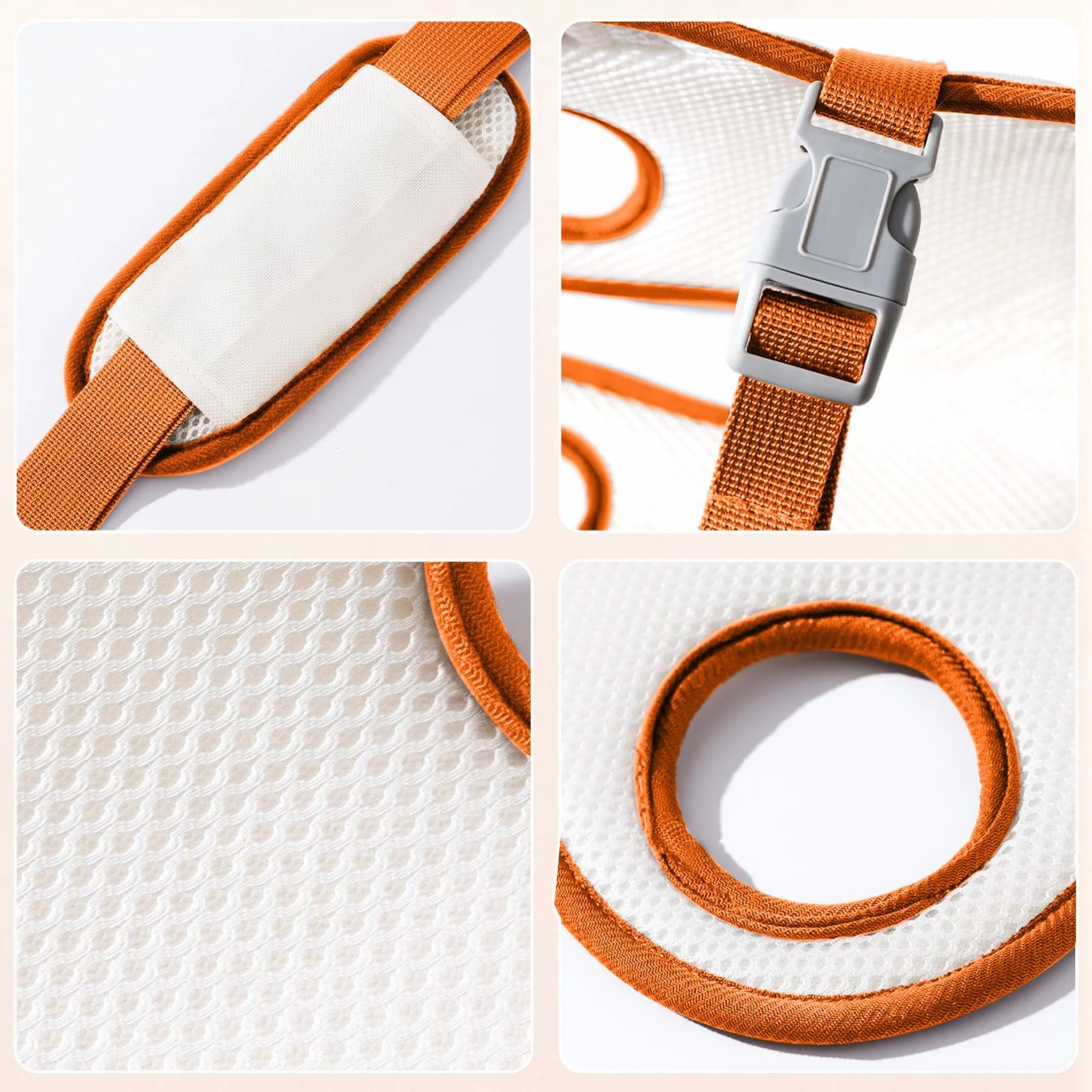 Harilla Harnais de Transport pour Chien, Sac Ergonomique Respirant avec Bandoulière Réglable, S