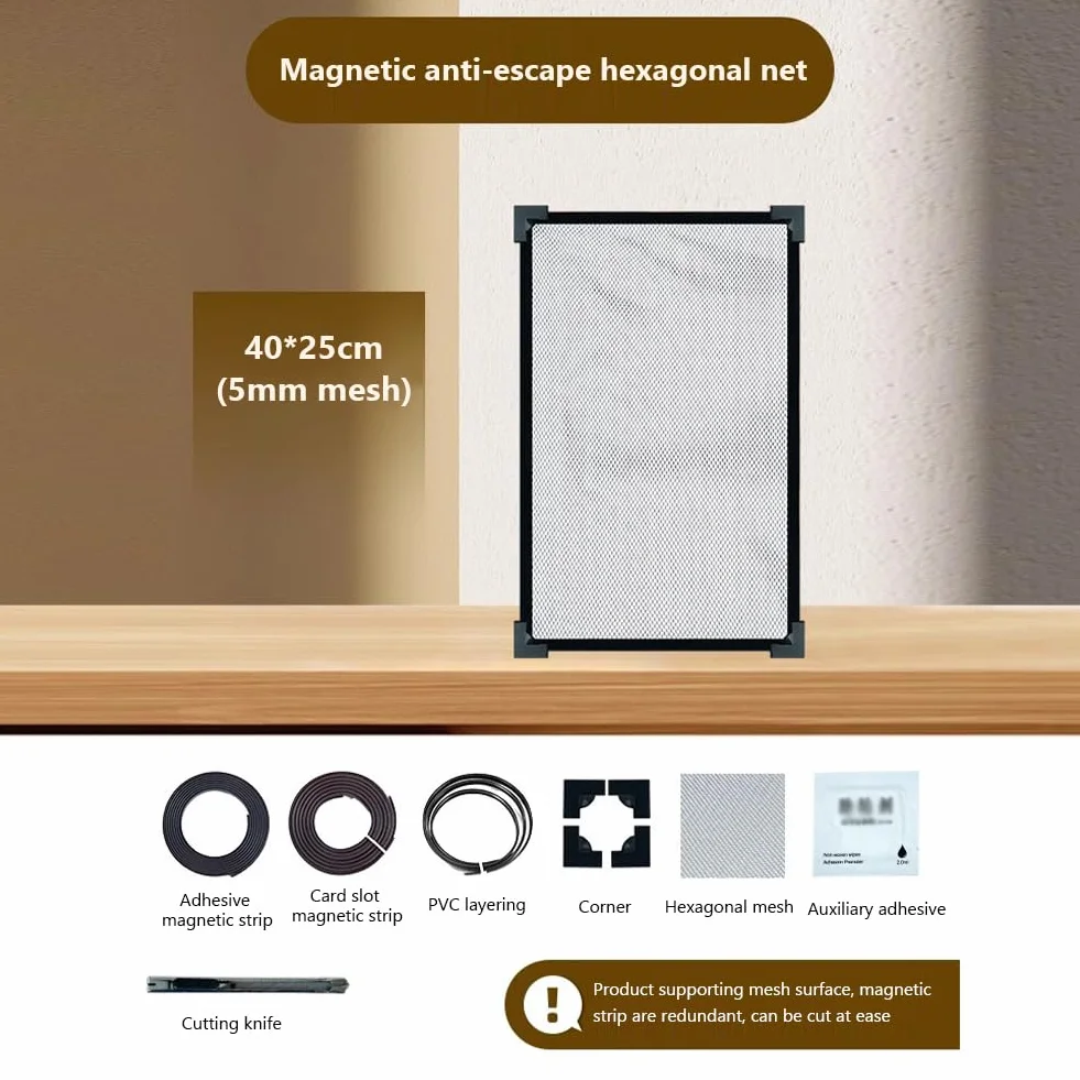 Couvercle d'aquarium transparent filet anti-ressort accessoires