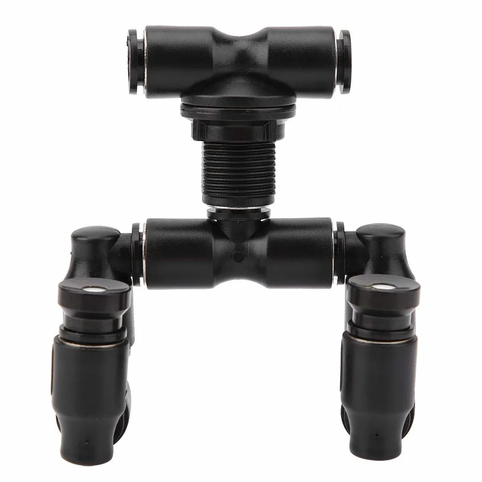 Système de Brumisation pour Reptiles Double Tête Arroseur de Brouillard 360° Réglable Terrarium