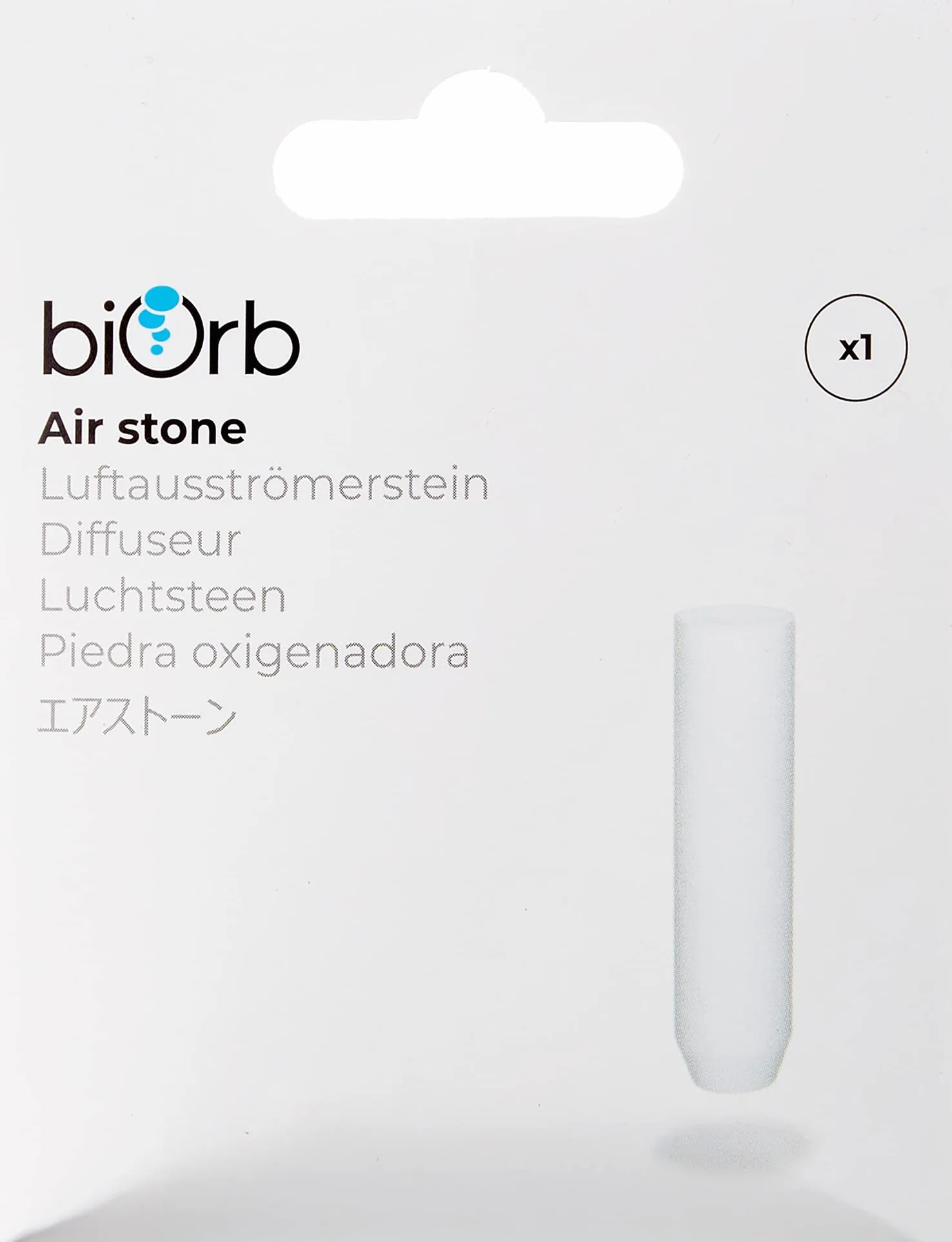 biOrb Diffuseur Air Stone - Pierre à Air pour Aquarium, Régulation des Bulles d'Oxygène