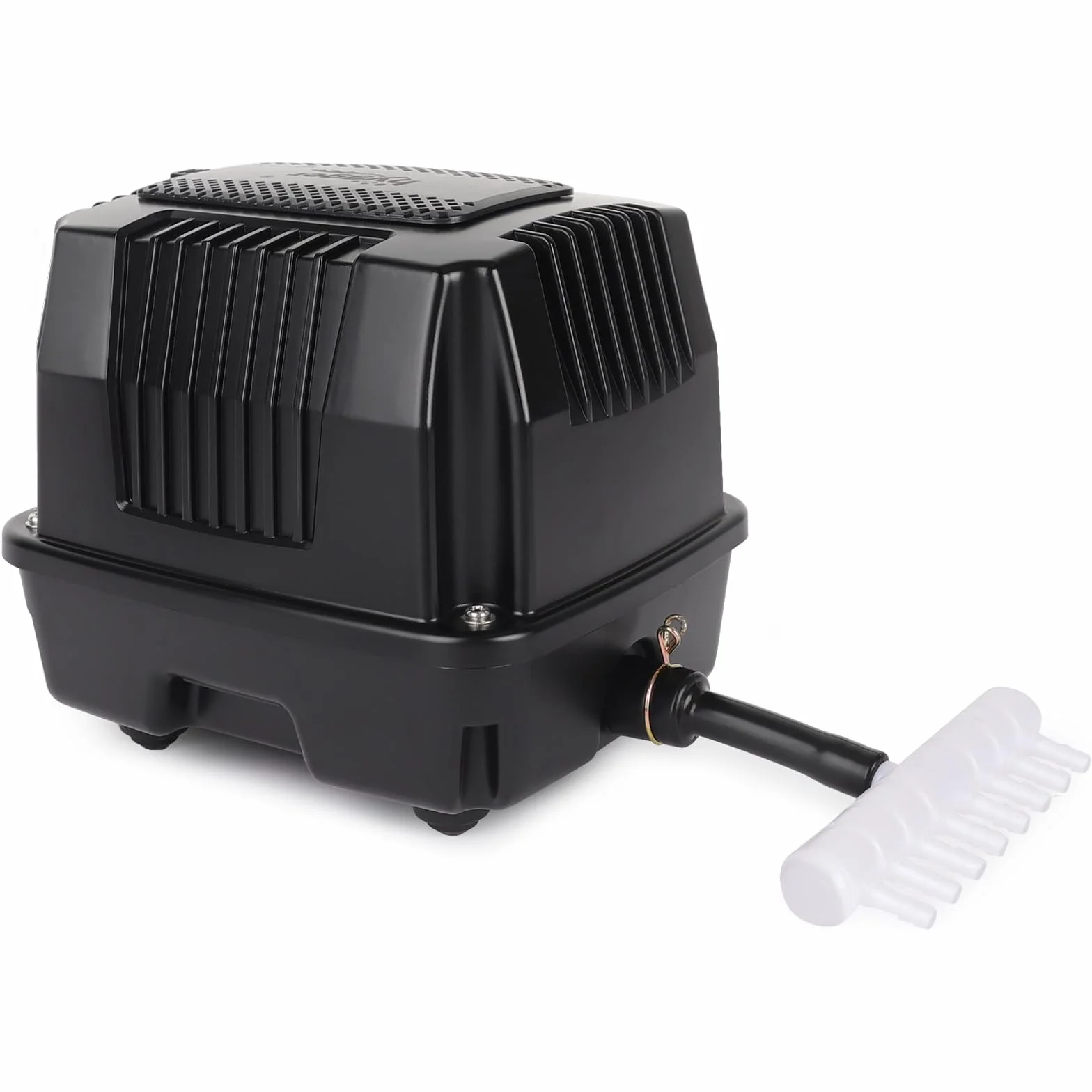 hygger Pompe à Air pour Bassin 25W Silencieuse Extérieur avec Conversion Connecteur