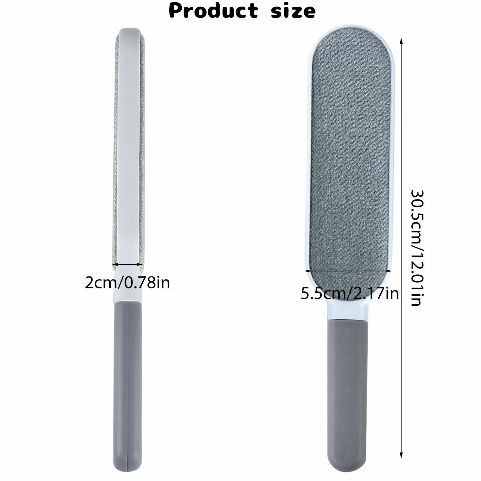 Brosse Anti Poils Animaux Vêtement 2 Pièces pour Enlever Les Poils