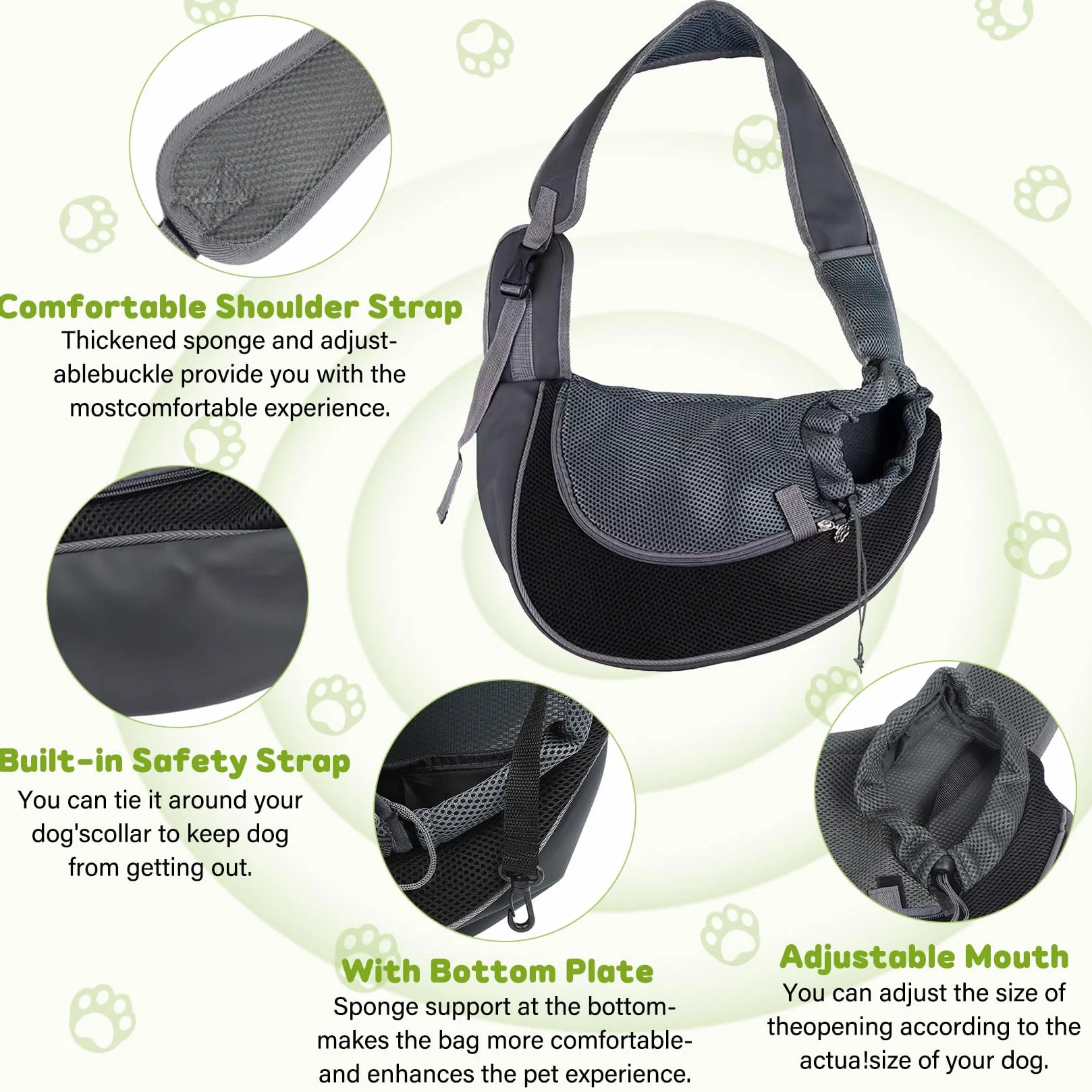 Herbst Hundetragen Sac à Dos pour Chien Voyage Extérieur