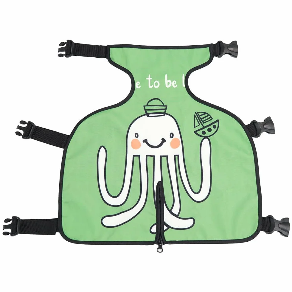 Protection ventrale imperméable avec boucles pour chien de petite, moyenne et grande taille (vert, taille M)