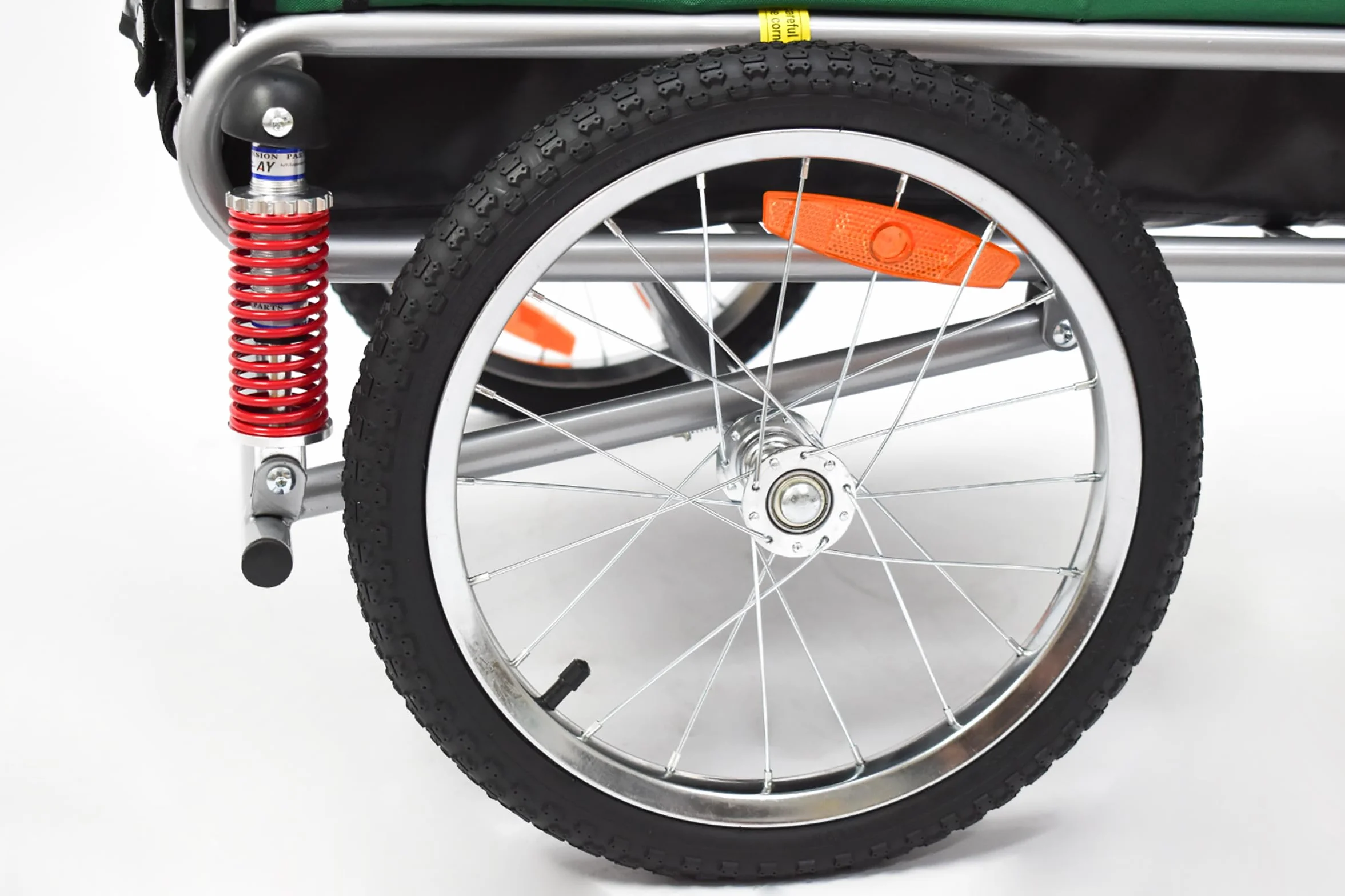 Remorque à vélo 2en1 pour Chien XL avec Suspension