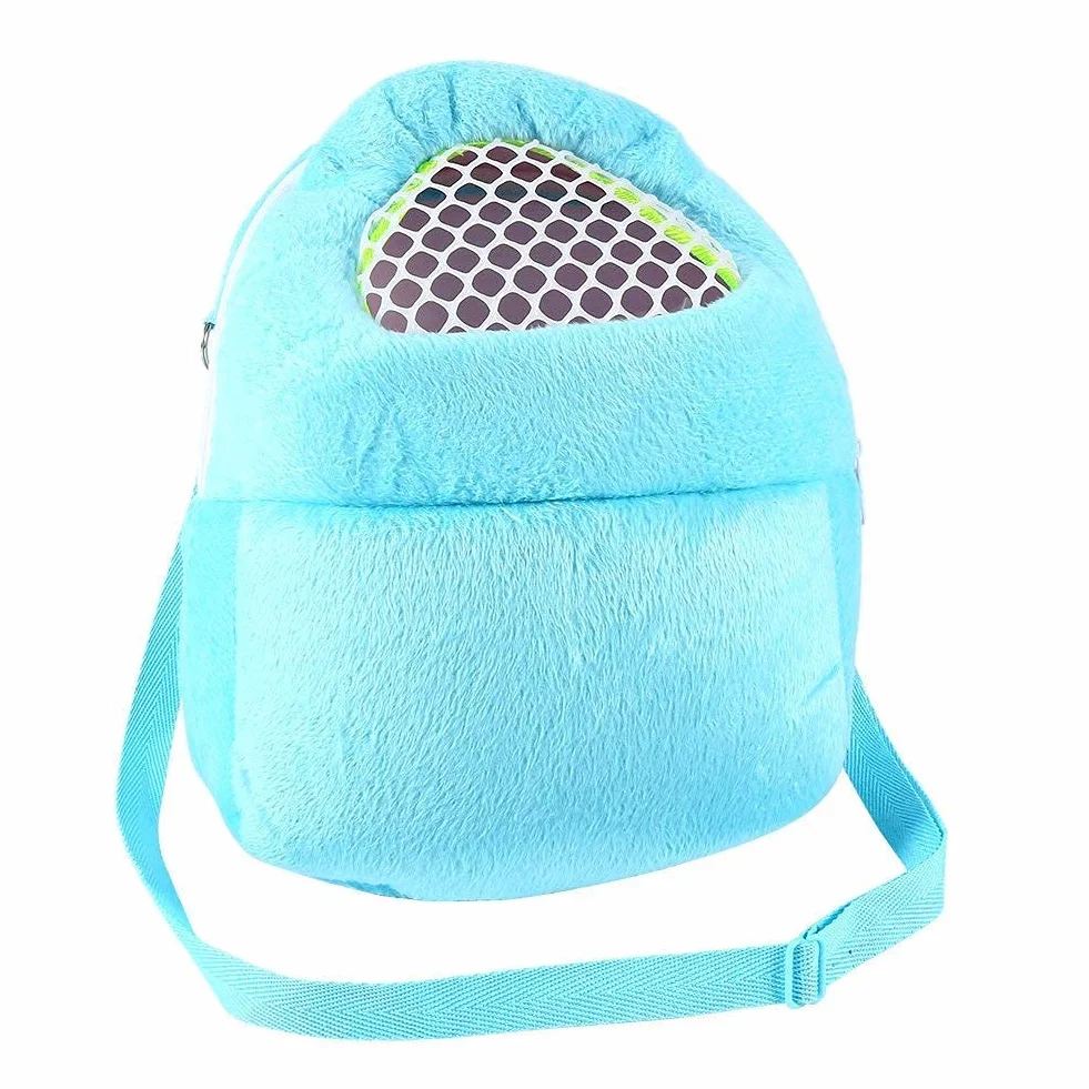 Fdit Sac de Transport Portable pour Petits Animaux Chien Chat (21 x 25cm)