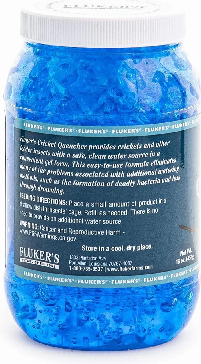 Fluker Cricket Quencher Formule Originale 453,6 Gram