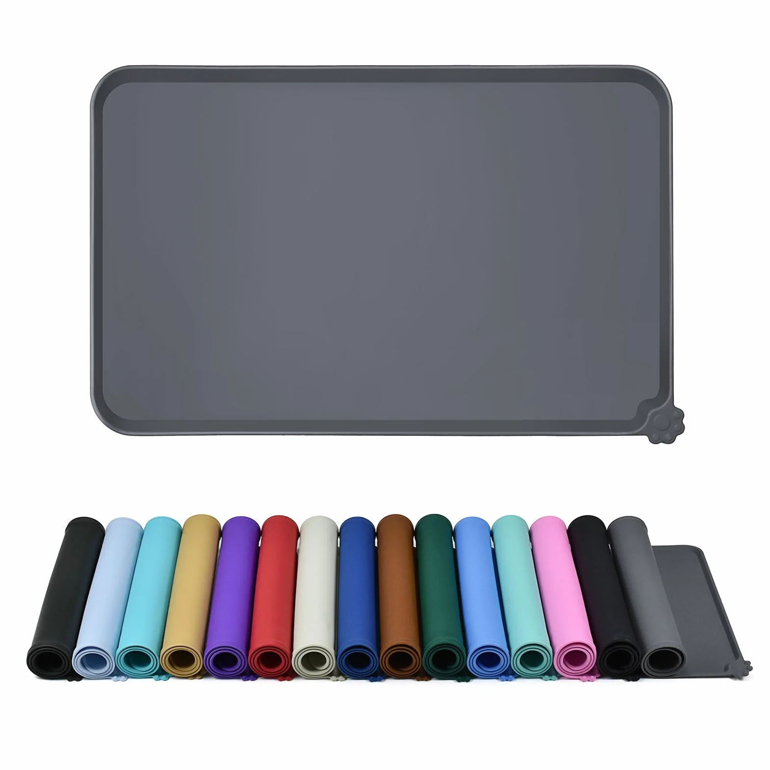 Tapis de Bol en Silicone antiadhésif Reopet pour Chats et Chiens - Imperméable