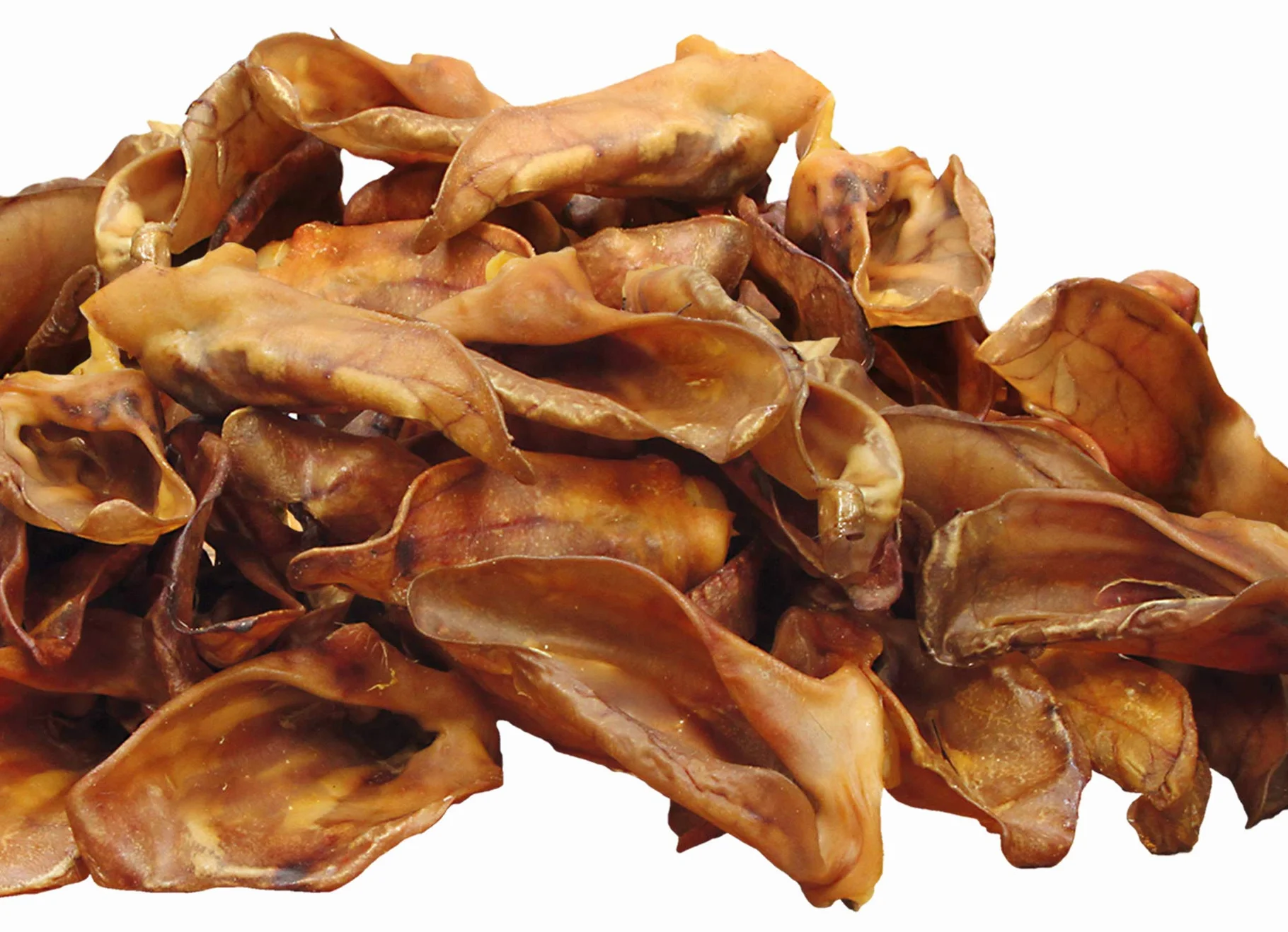 Schecker 1 kg - Oreilles de porc de qualité supérieure - Produit allemand - Magnifiques oreilles fraîches avec coquillage