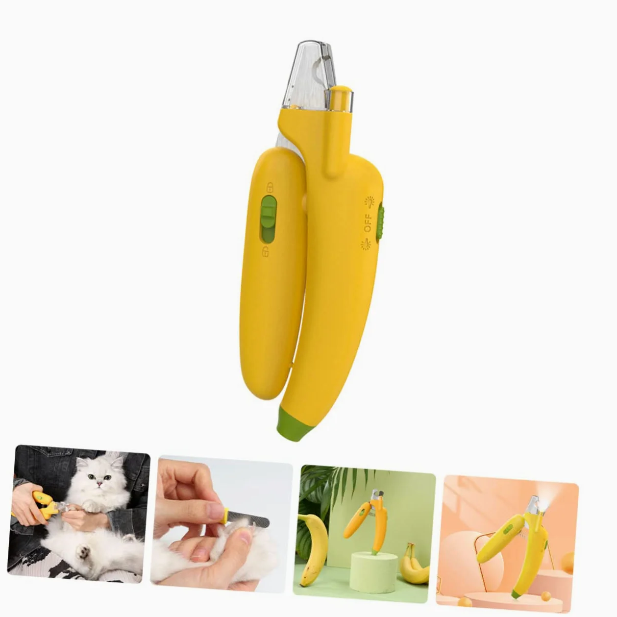 Toddmomy Lot De 3 Coupe-Griffes pour Chats Et Chiens Ciseaux De Sécurité Tranchants Et Faciles À Utiliser