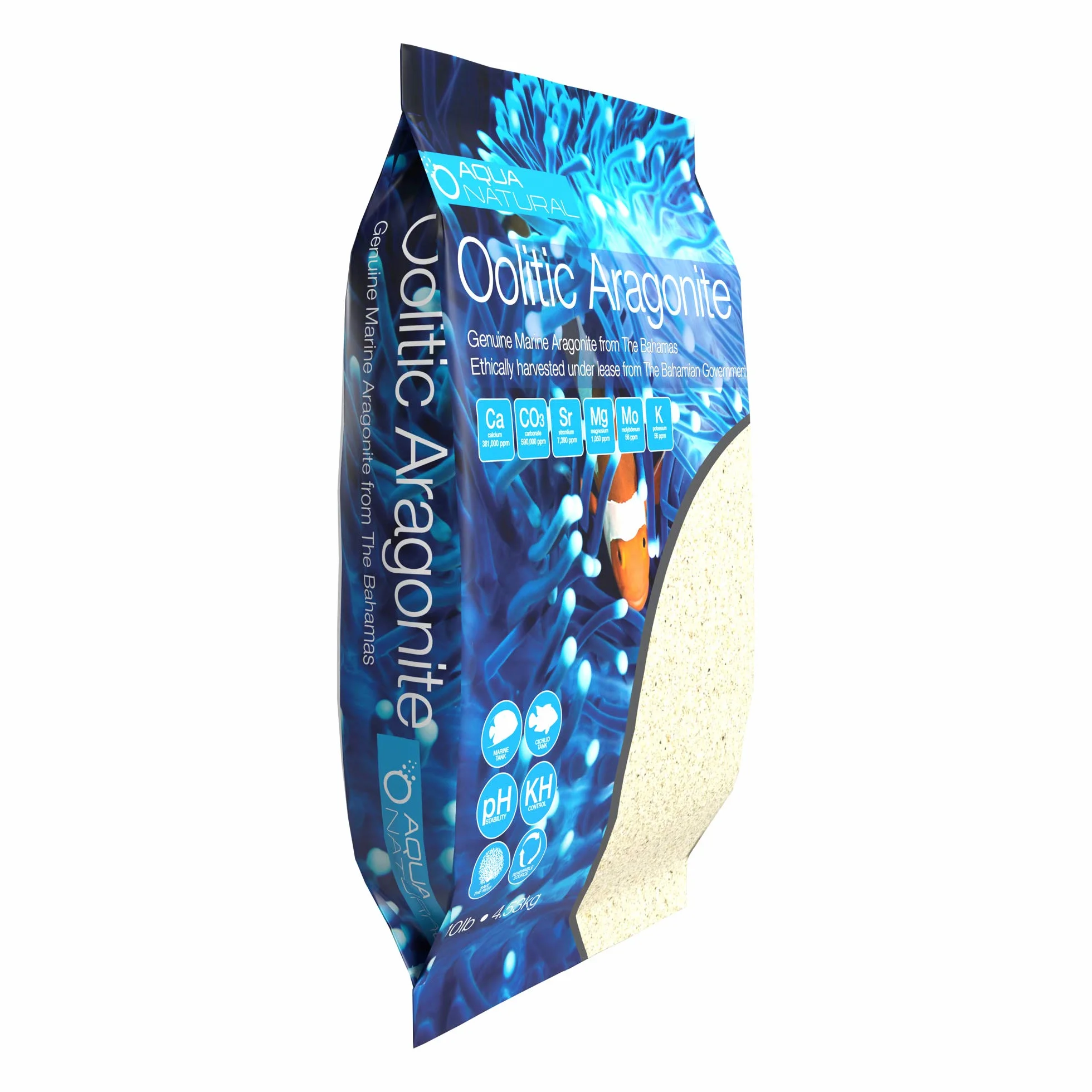 Aquanatural Sable d'aquarium oolitique d'aragonite 4,53 kg
