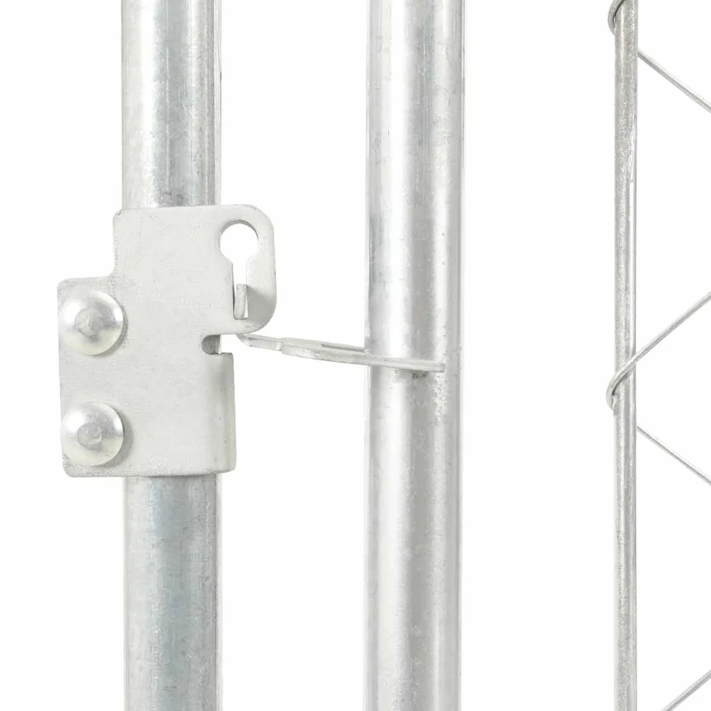 Chenil d extérieur avec toit pour chiens 200x100x125 cm