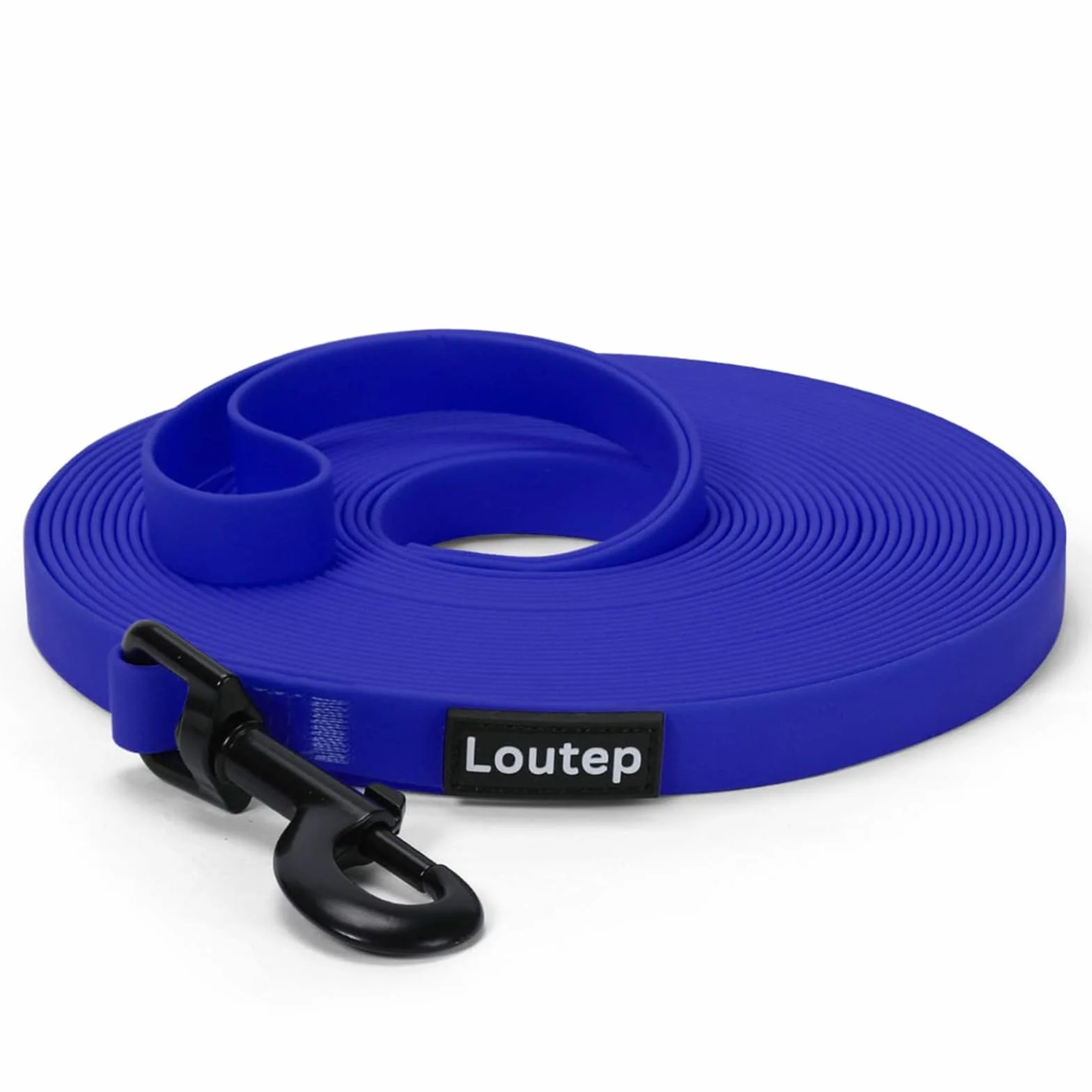 Laisse pour chien étanche Biothane longue 3 m 5 m 10 m 15 m 20 m caoutchouc dressage