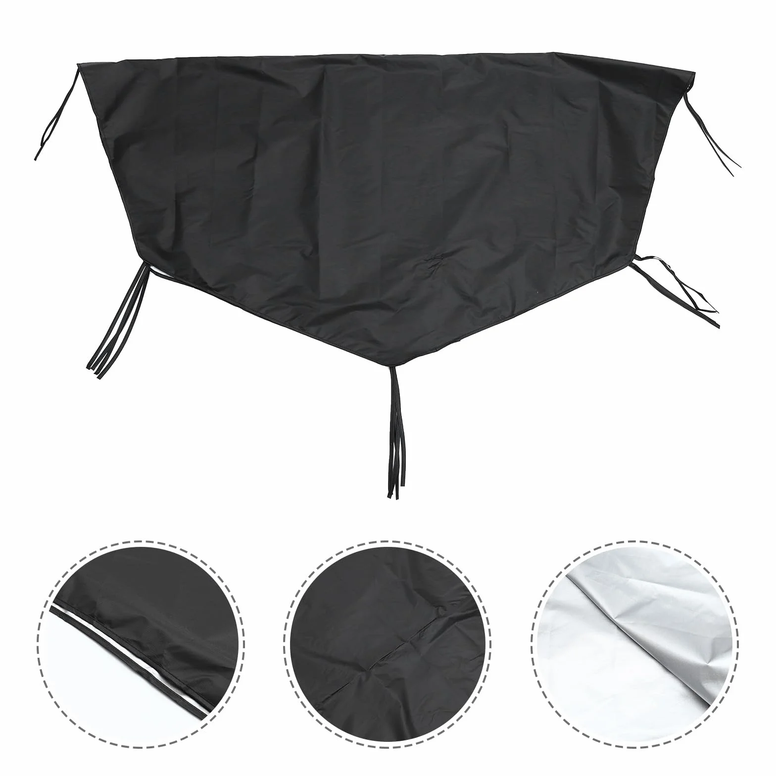 Housse en Tissu Oxford 210d Imperméable Anti-UV pour Parc à Chiens Extérieur