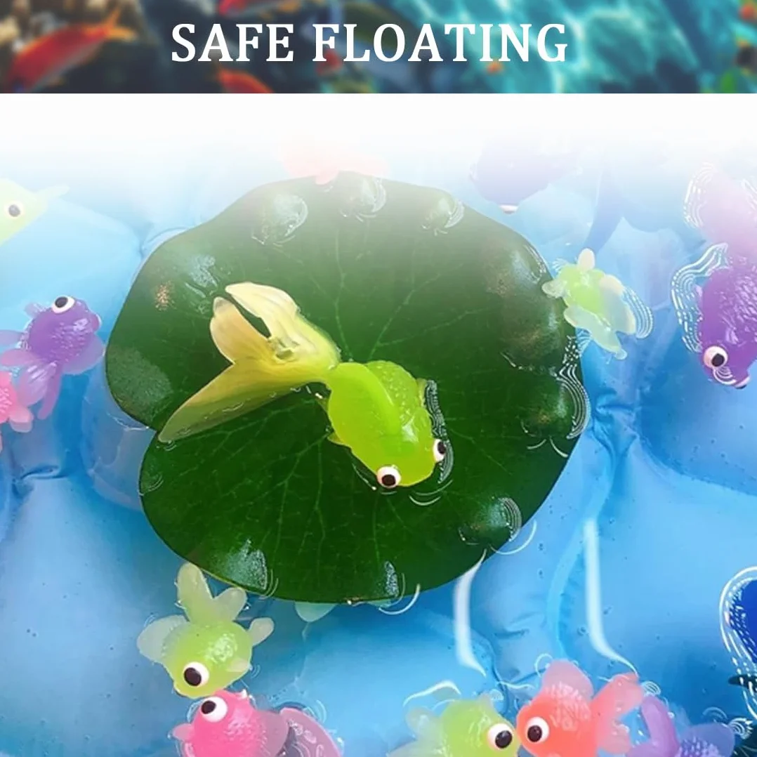28 pcs Poissons artificiels en Plastique réaliste pour Aquarium