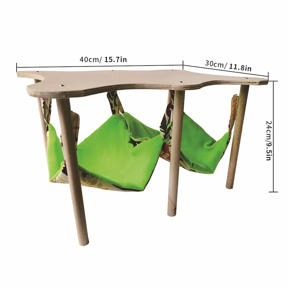 Hamac à Suspendre pour Cochons d'Inde, 30x30x24cm Hamacs pour Petits Animaux Hamacs Suspendus pour Cochons d'Inde Furet Cachettes de Couchage pour Rat Accessoires
