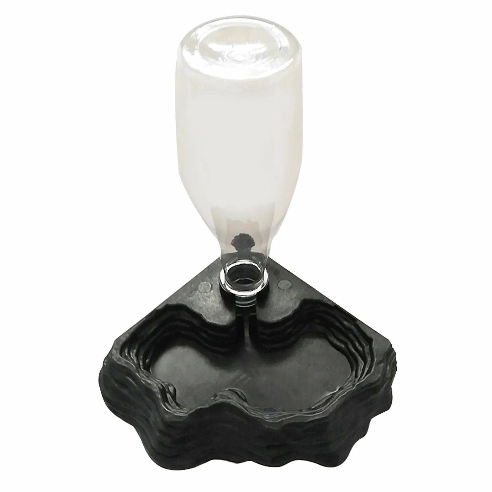 Distributeur d'eau pour Reptile, Abreuvoir Tortue, Bol Anti Debordement Plastique
