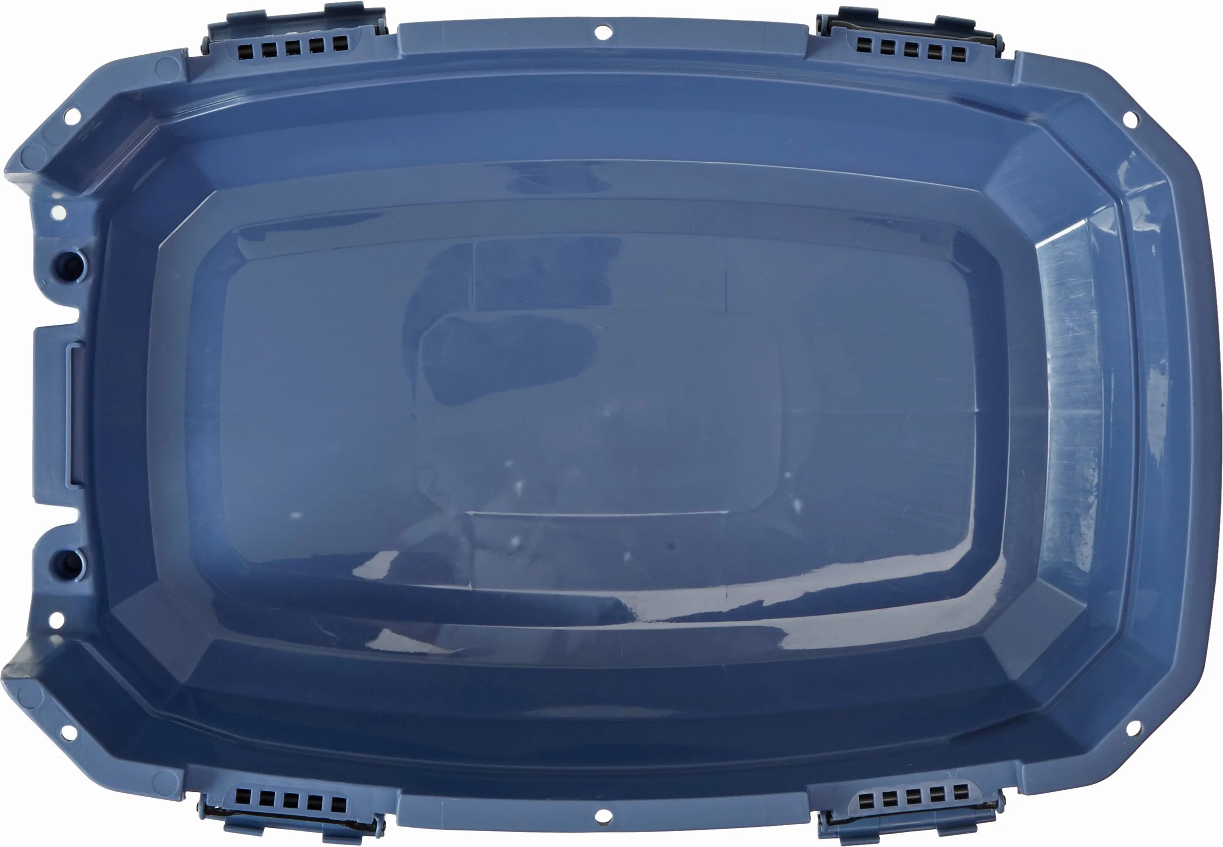 Amazon Basics Caisse de transport pour Chat 2 portes Bleu L 48 x 32 x 25 cm