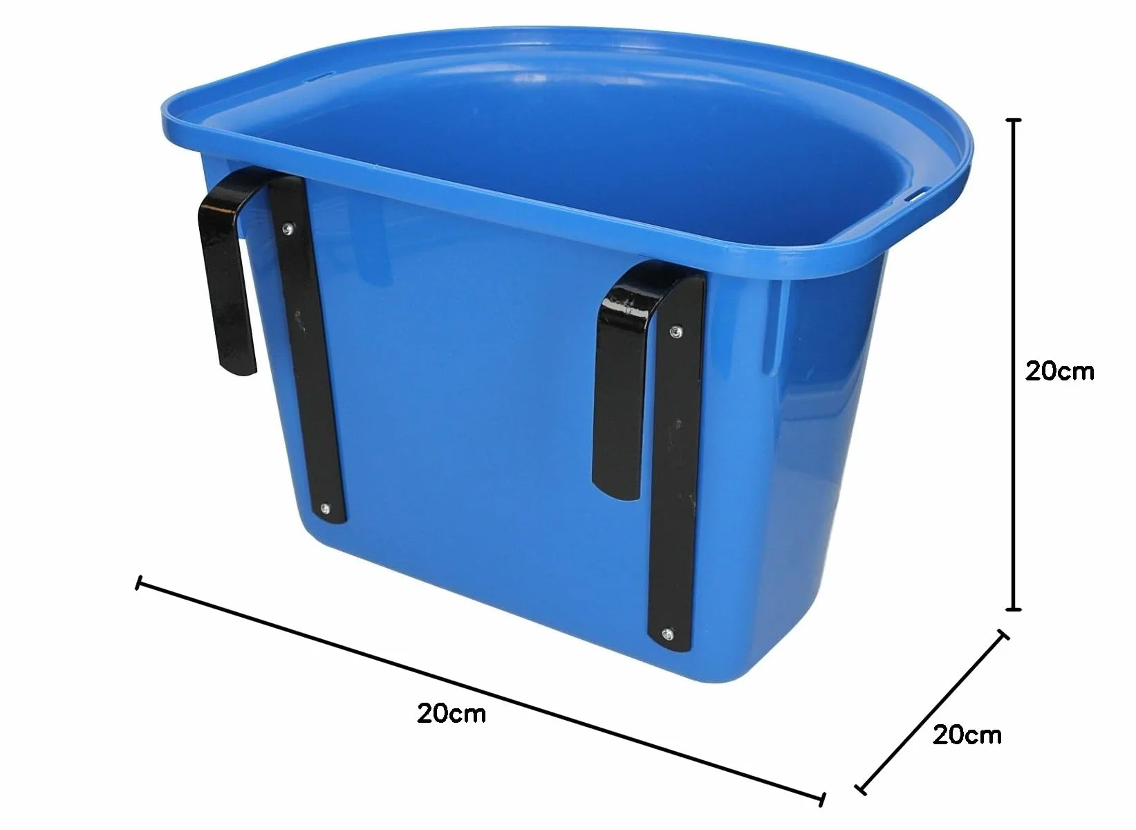 KERBL Mangeoire Amovible pour Cheval Bleu 12 L