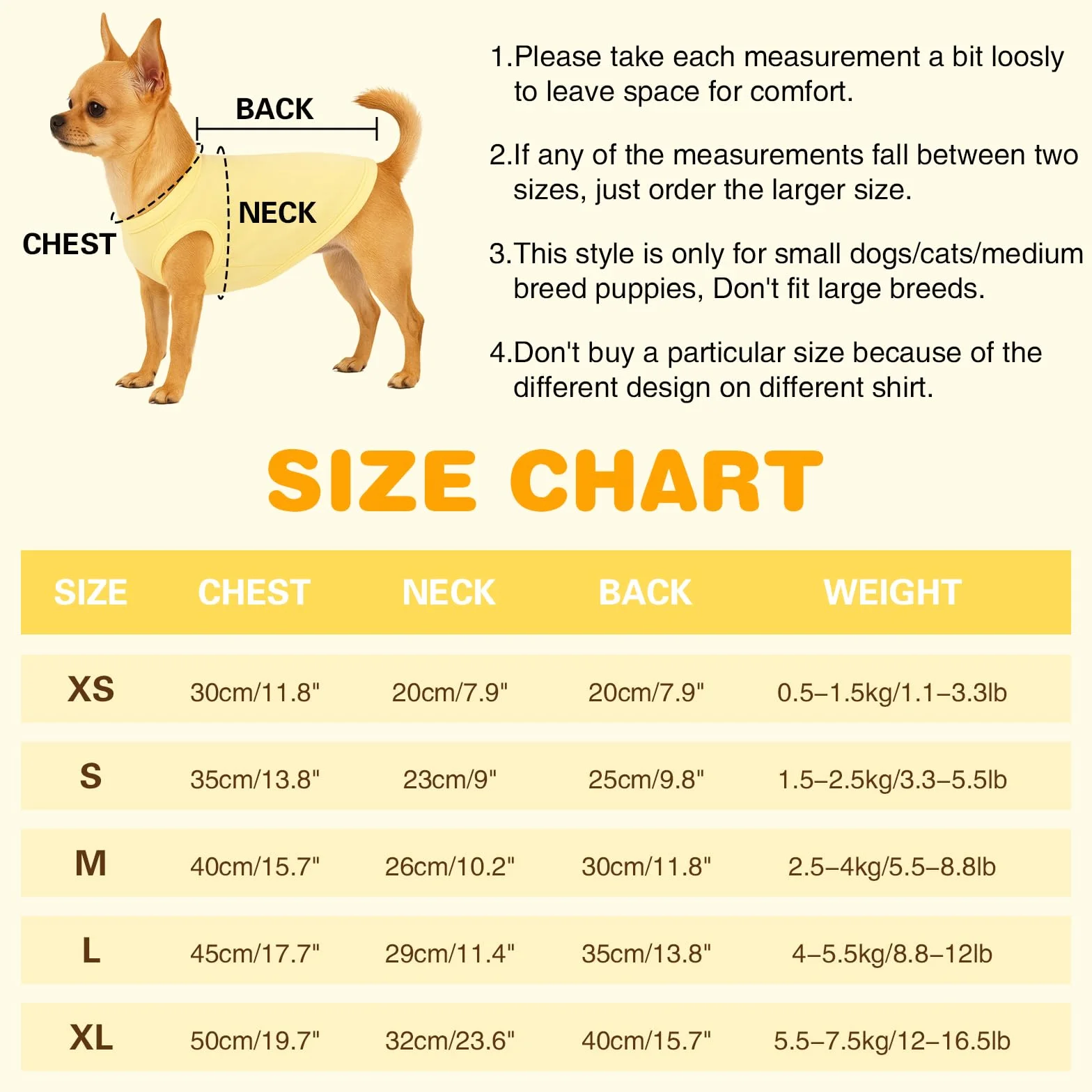 Lot de 4 Chemises d'été sans Manches pour Chien - T-Shirt coloré Respirant pour Petite et Moyenne Taille