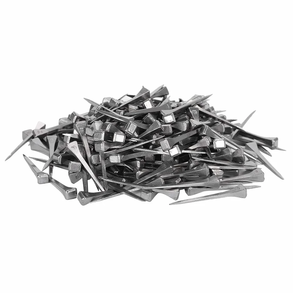 Nikou Clous en fer à cheval - 250Pcs Acier E4 Stable Horseshoe Nail Cheval Outil Équipement Accessoires 4.8CM Facile à utiliser