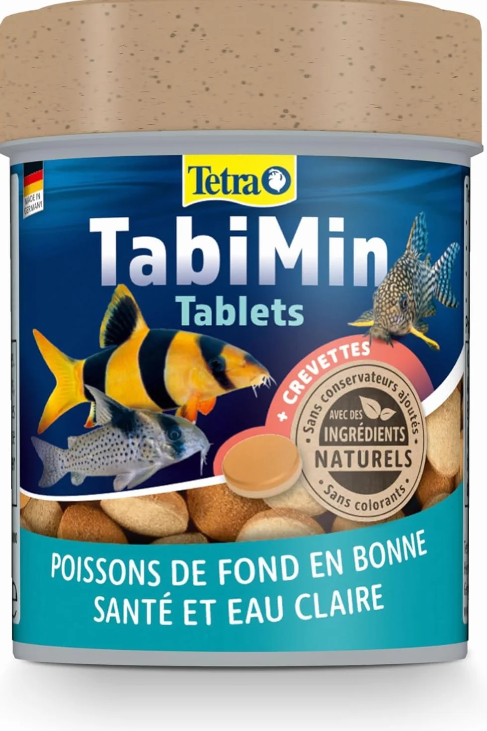 TETRA TabiMin Aliment Pour Poissons Complet En Tablettes 150 Ml