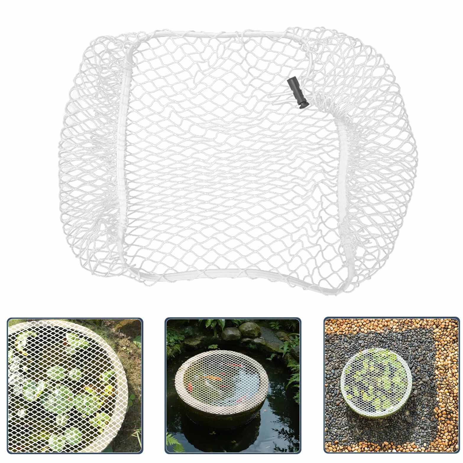 YARNOW Filet de Protection pour Aquarium 17.72x11.81in Anti-Saut Nylon Maille Fine