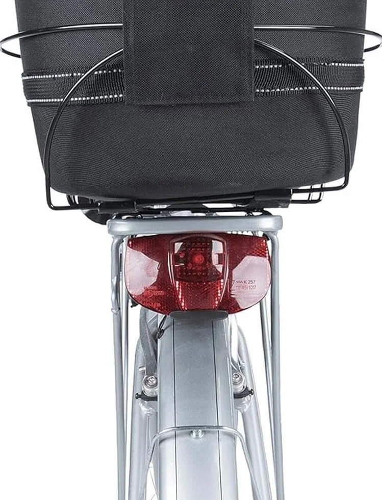 Trixie Grand Panier vélo pour Chien Fixation Porte-Bagages 8 kg 29 × 49 × 60 cm Cadre métallique
