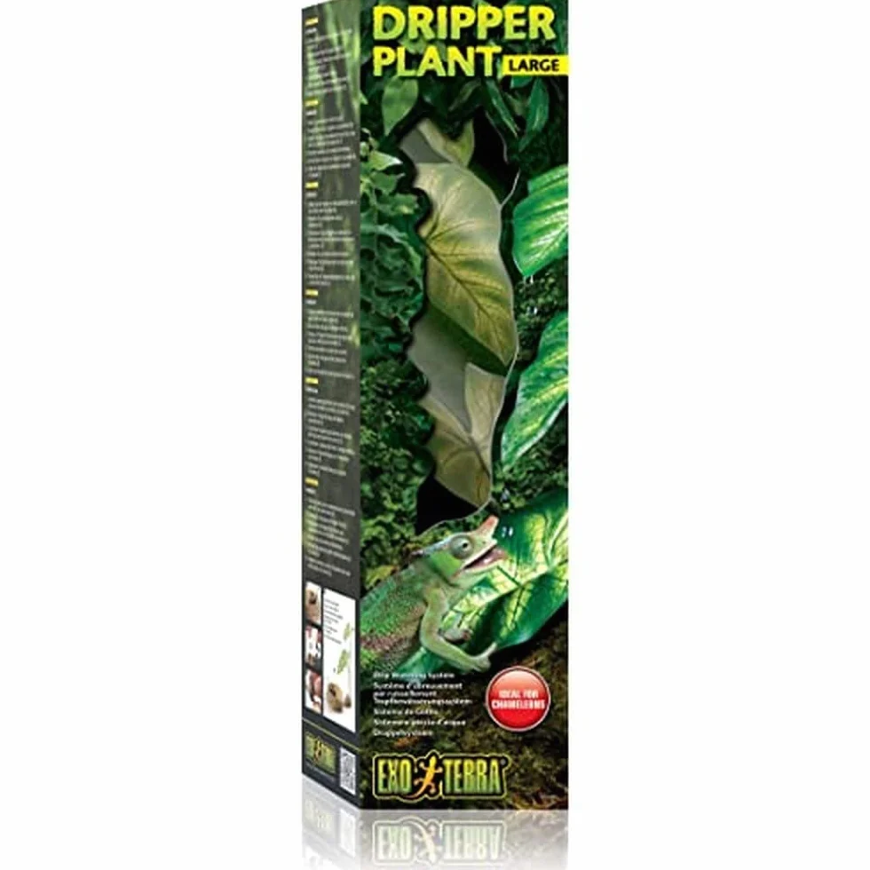 Exo Terra Water Dripper Plante de Décoration pour Reptile/Amphibien Taille L