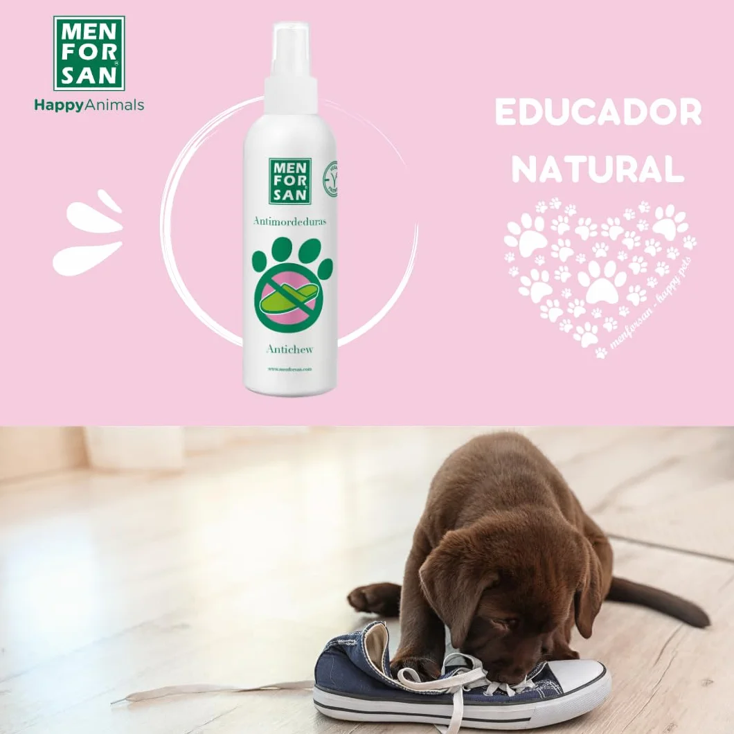 MENFORSAN Antibites Mobilier et Textile pour Chien 125 ML Lot de 2