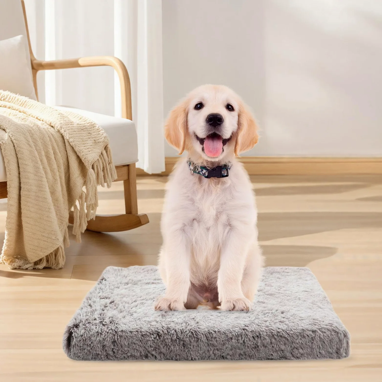 Coussin Chauffant pour Chats Coussin en Peluche | Tapis Autochauffant Pour Animaux De Compagnie Pour Le Confort Intérieur Le Repos Et Le Sommeil à La Maison Avec Chaleur En