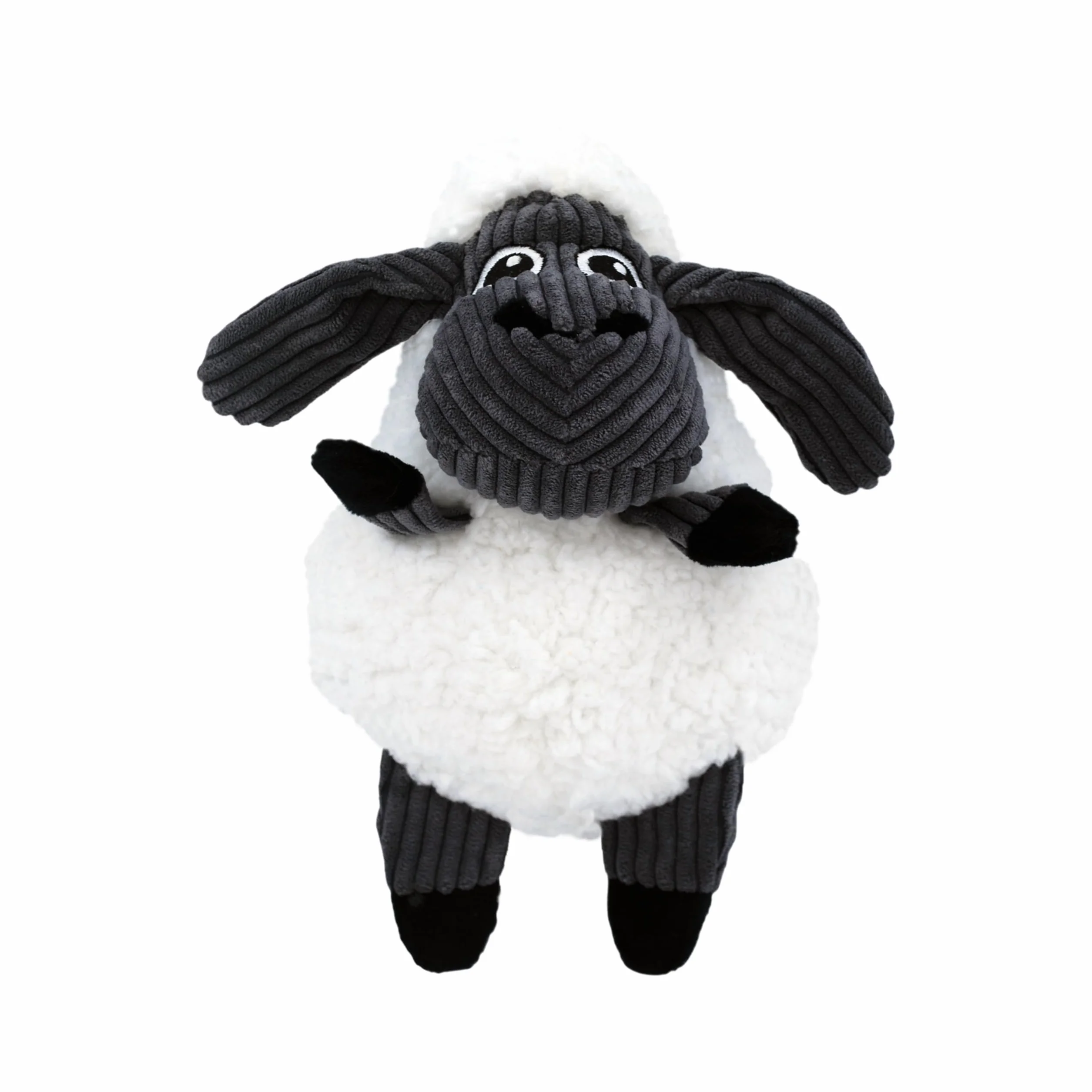 Kong Sherps Floofs Sheep M 10,2x19,1x22,9cm Noir/Blanc