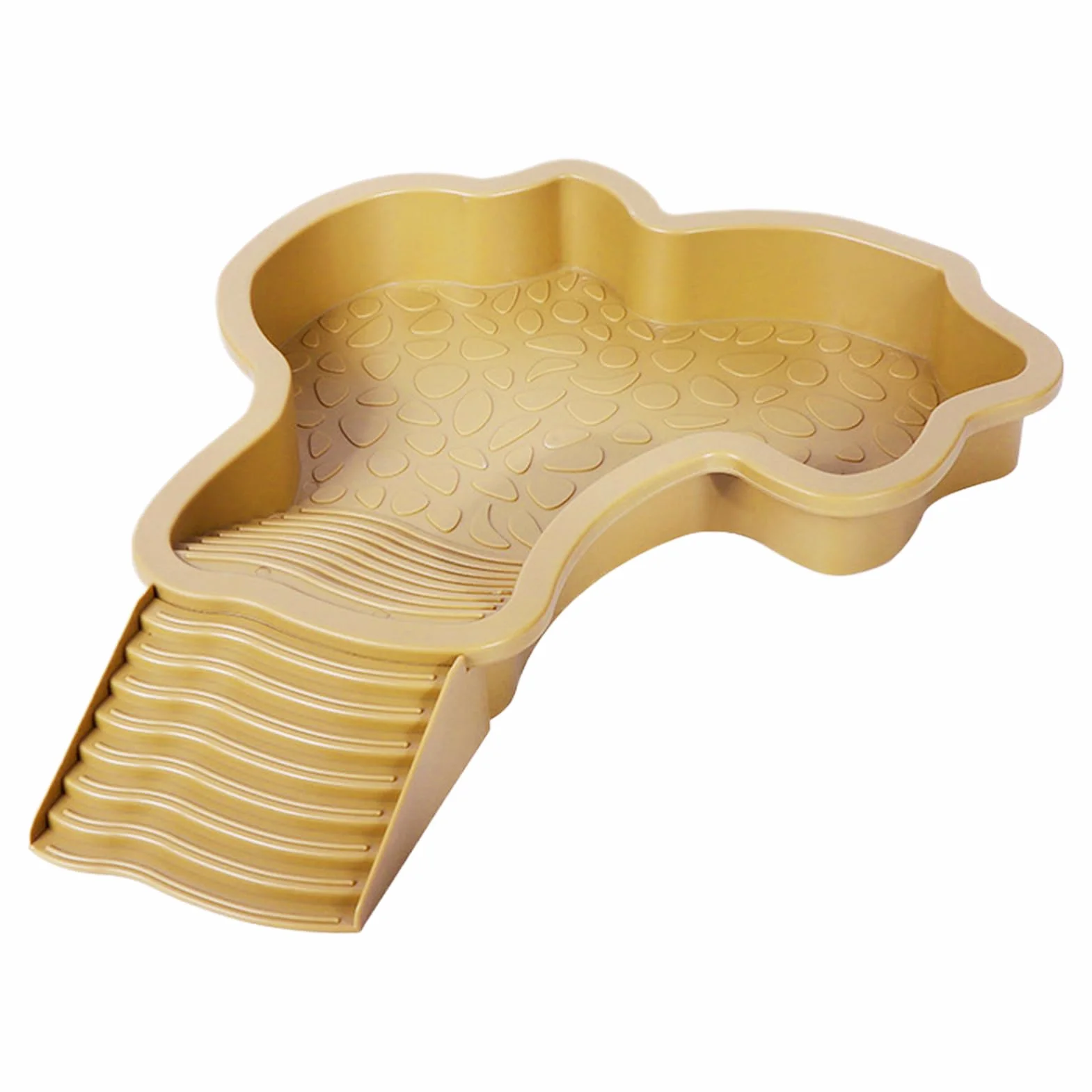 Mangeoire Tortue Piscine 35x28,5x4,3 cm Baignoire Reptiles Bassin de Bain