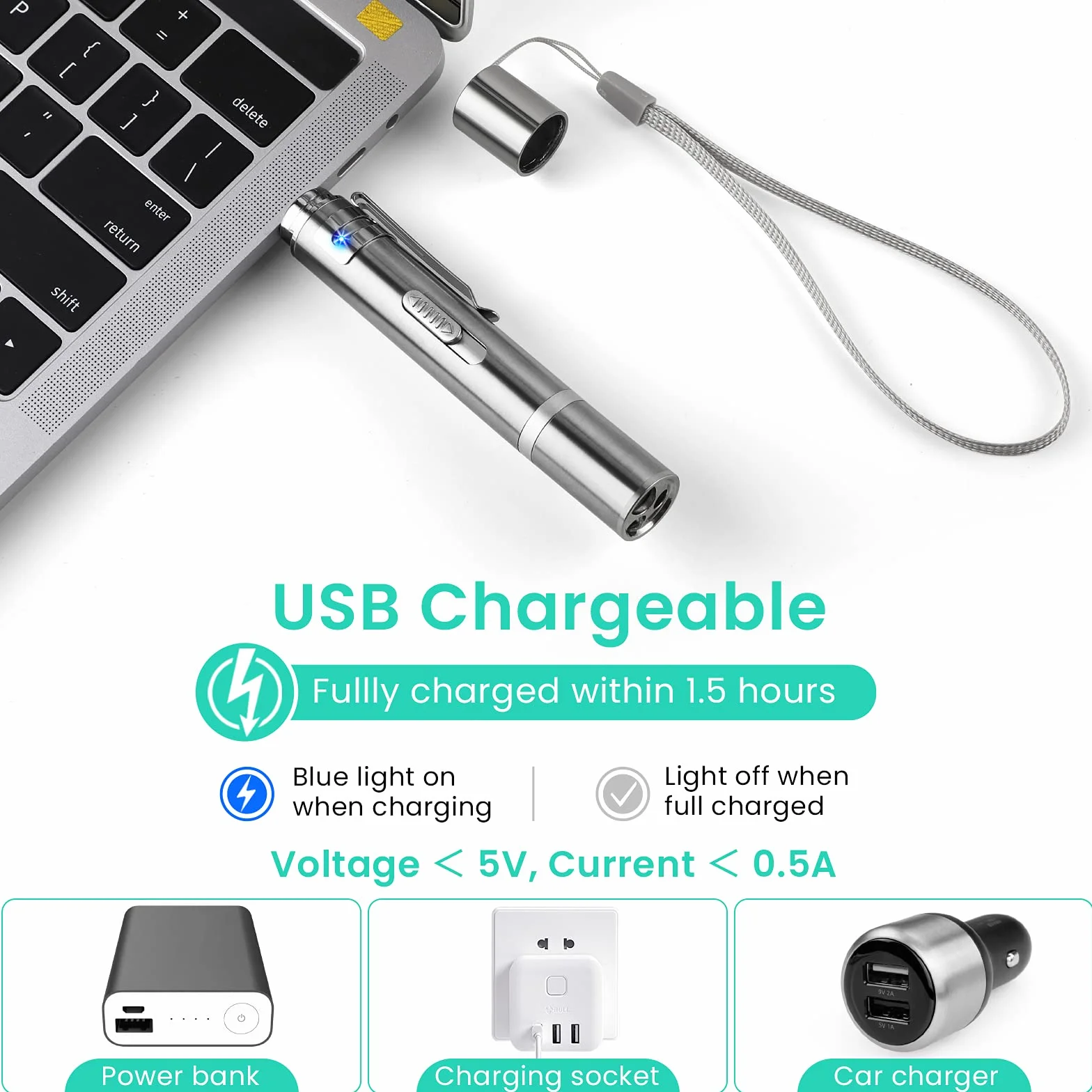 Jouet Chat Interactif avec LED, Intelligence Électrique Jouets Chats Rechargeable USB