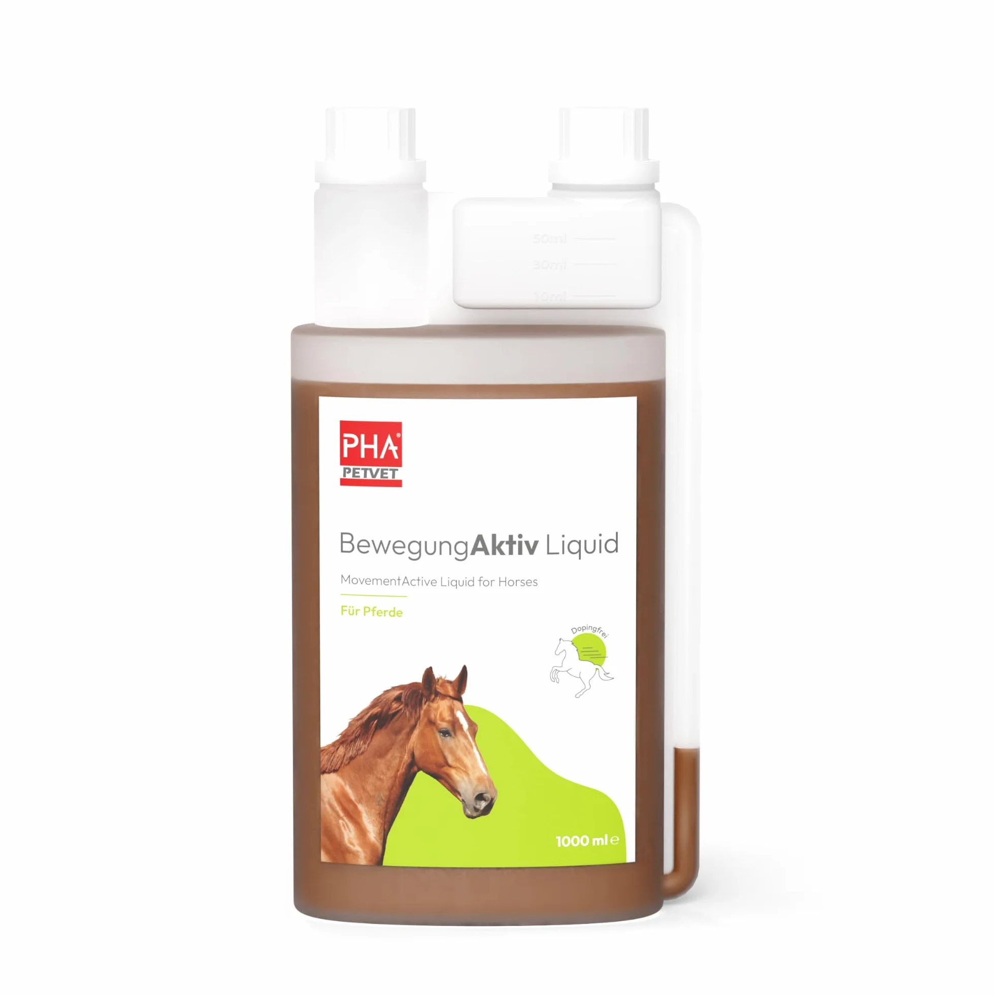 PHA Pferd, complément Alimentaire pour Soutenir des articulations, tendons et Tissu conjonctif, Liquide, Mouvement Actif Liquid, 1000 ML