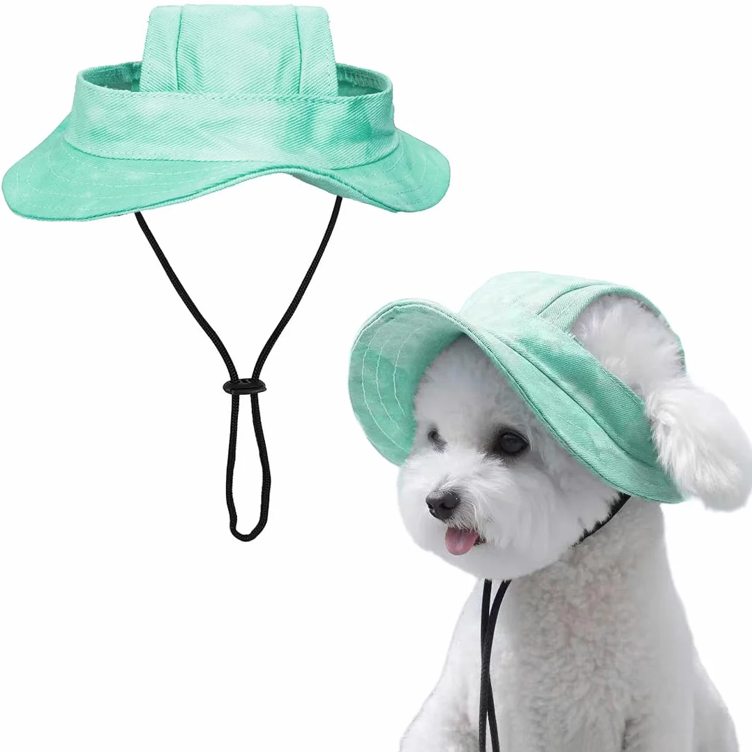 VisageVitalit Casquette pour Chien Baseball avec Trous Oreilles Petite Moyenne Grande Taille