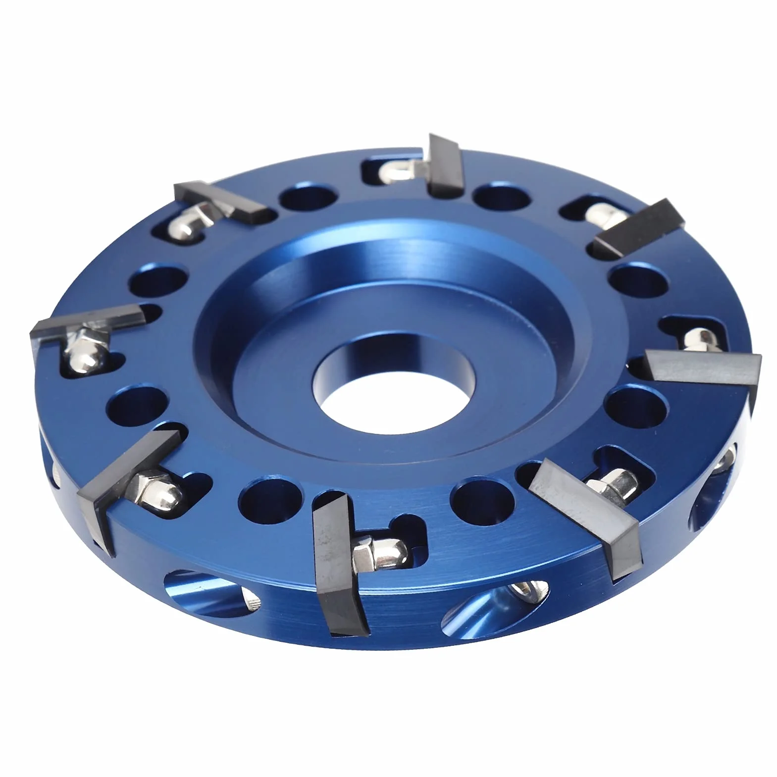 KIMISS Disque de de Sabot de Bétail en Alliage d'aluminium à 8 Lames pour Meuleuse d'angle – Outil de de Sabot de Vache Efficace avec Lames à 2 Côtés et Dissipation Thermique Améliorée