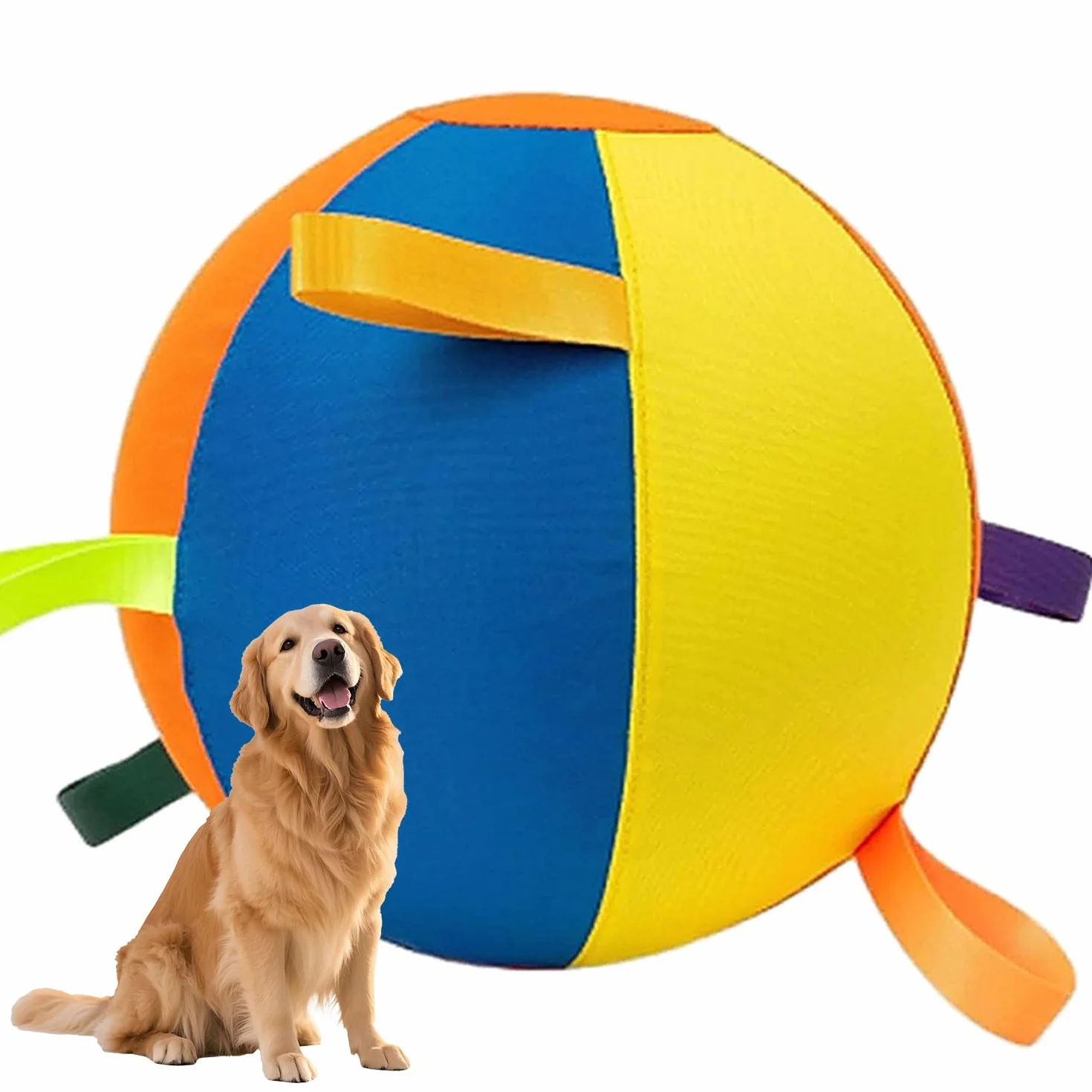 Herding Balle pour chien, Balle de troupeau gonflable, Balle interactive résistante pour chien, Ballon interactif apaisant, Balle de cheval extérieur