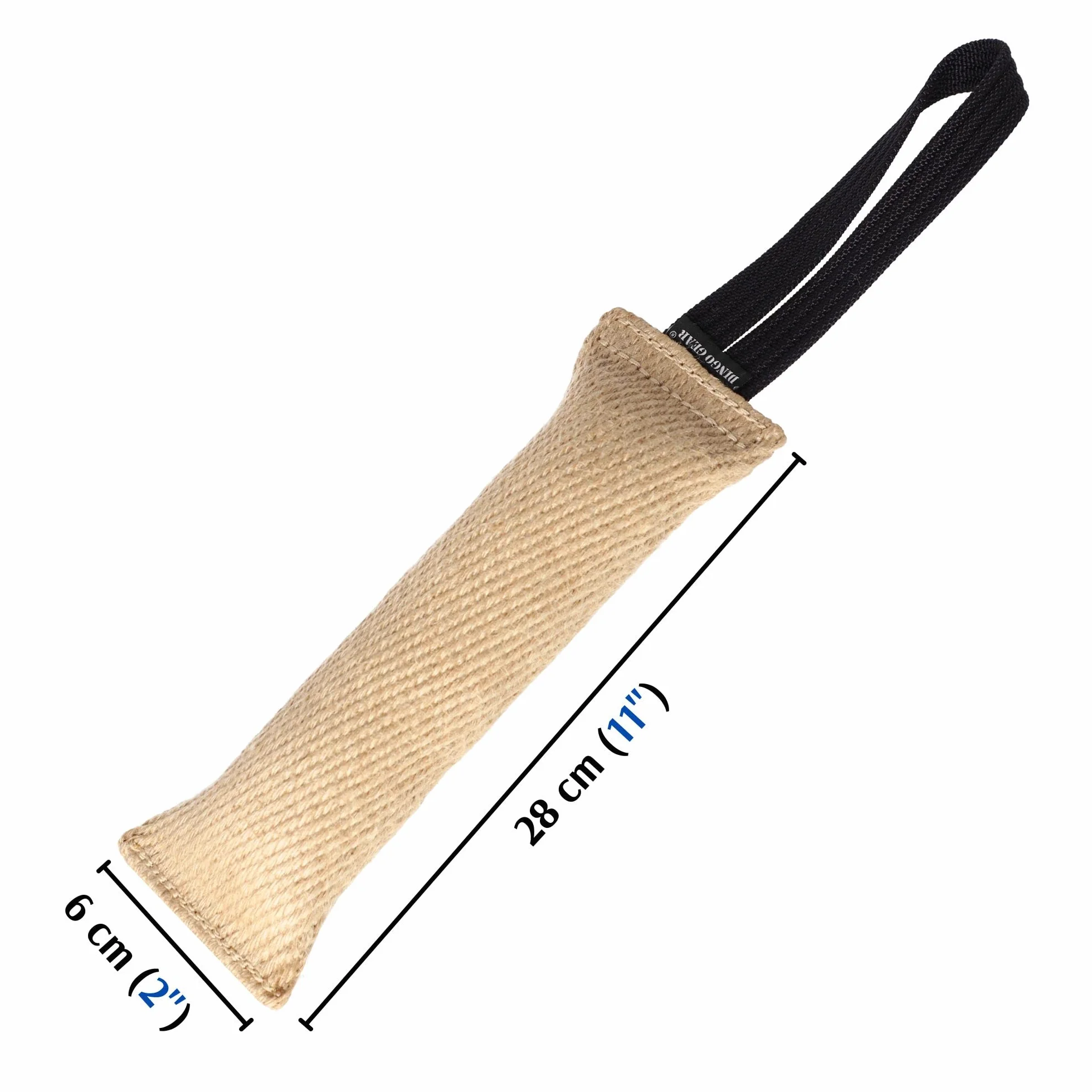 Jouet à Mordre en Jute Dingo Gear 28 x 6 cm pour Dressage Chien