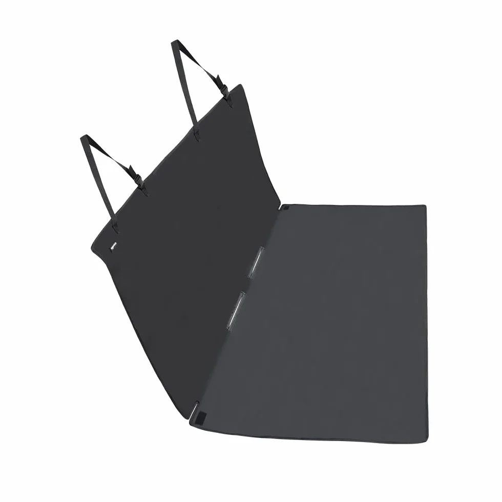Amazon Basics Housse de protection de banquette arrière de type banc pour animaux domestiques, 119 x 142 cm, Noir