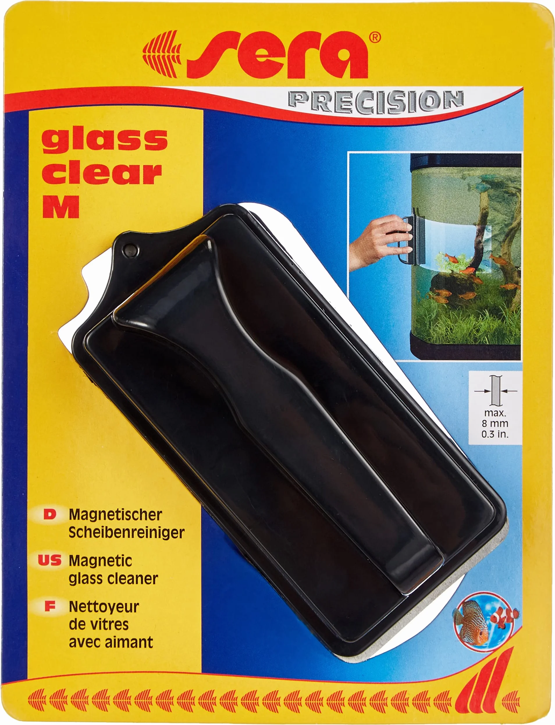 Sera Glass Clear Nettoyeur Taille M 1 Unité
