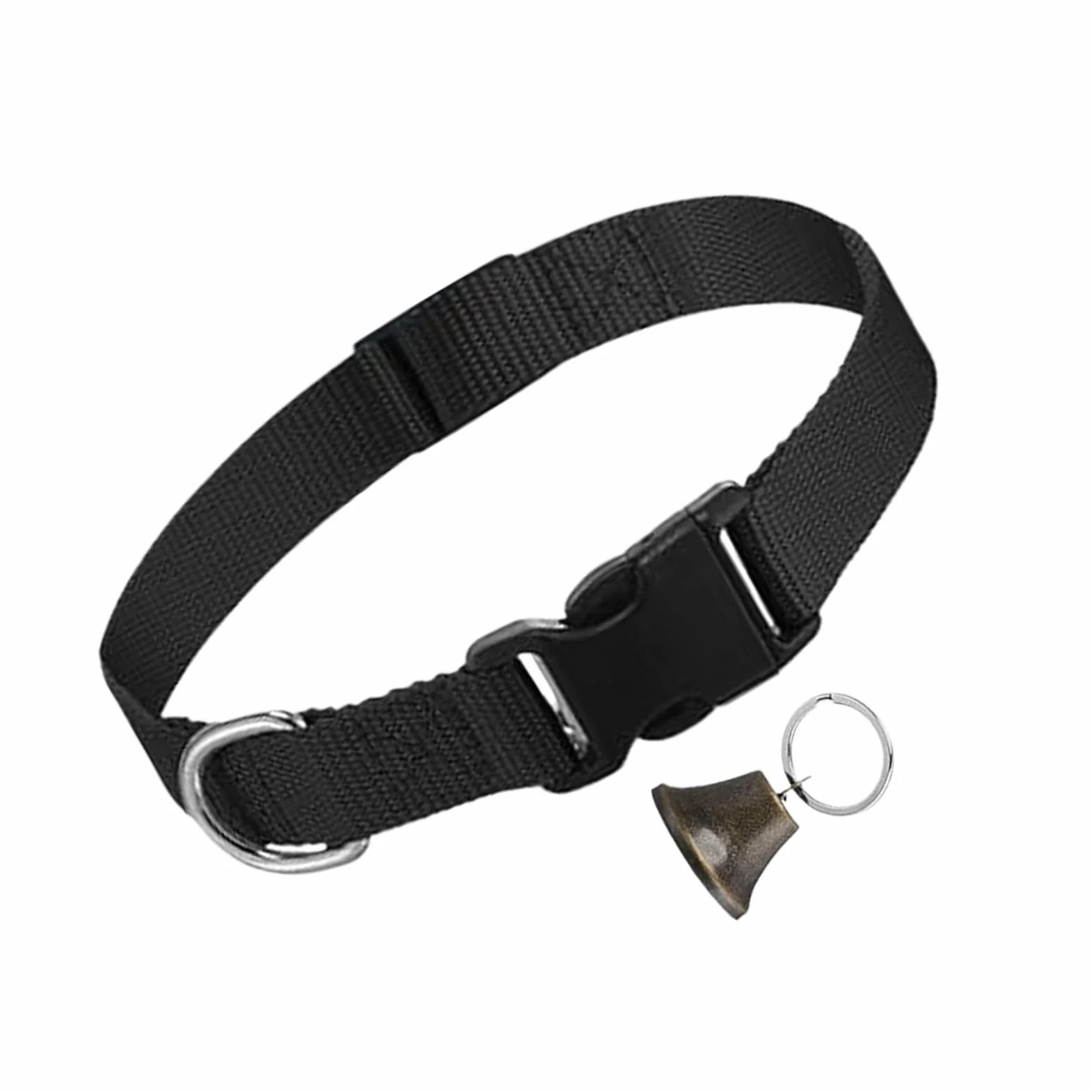 Collier pour Chèvres | Housse De Collier en Nylon Réglable,Cloche Sonore Anti-Perte pour Pâturage, Fournitures d'Élevage