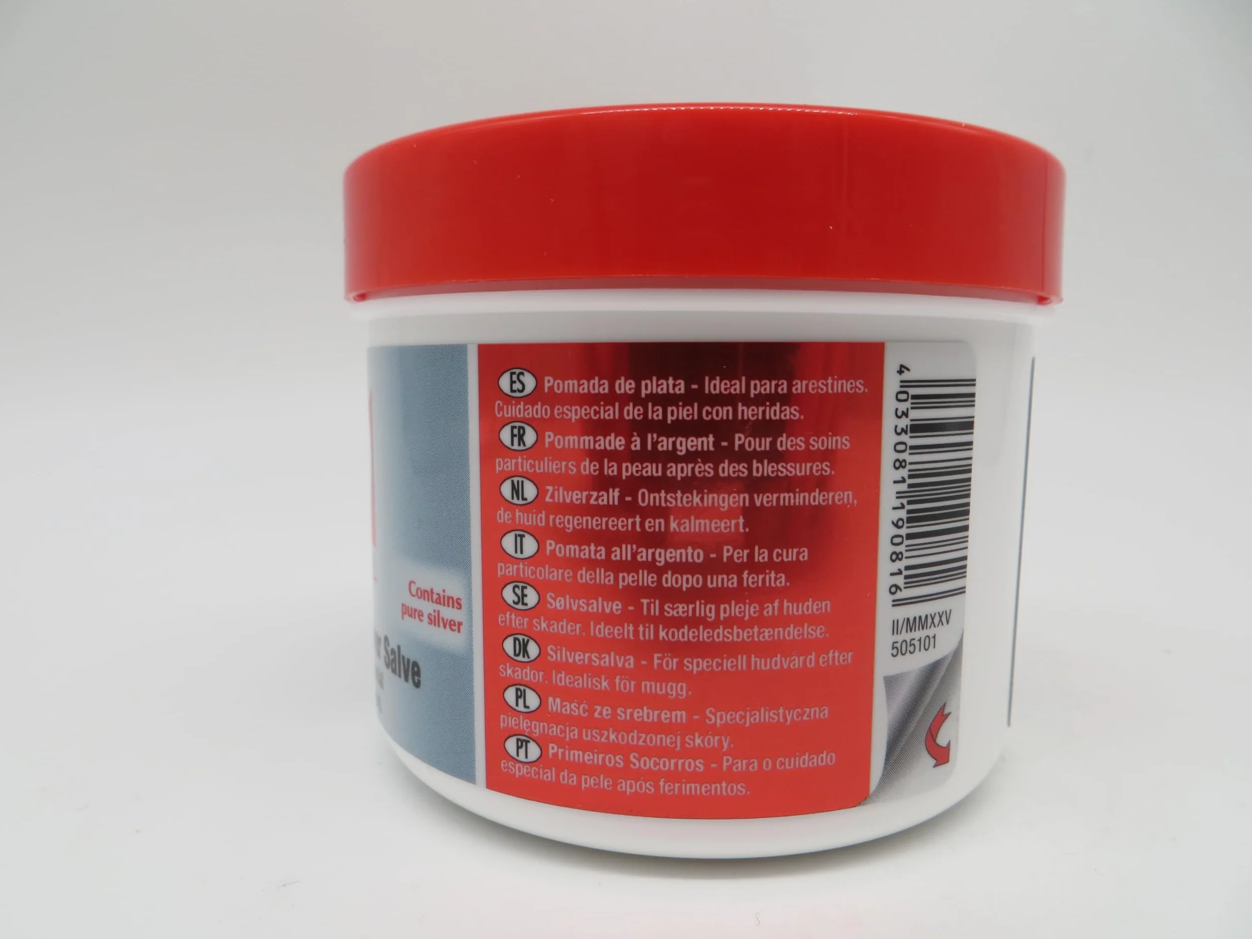 Leovet Baume Premier Secours Argent | Pack Double | 2 x 150 ML | Peut contribuer à Un Soin Particulier de la Peau après des blessures | Peut être utilisé en Soutien Contre la dermatophilose