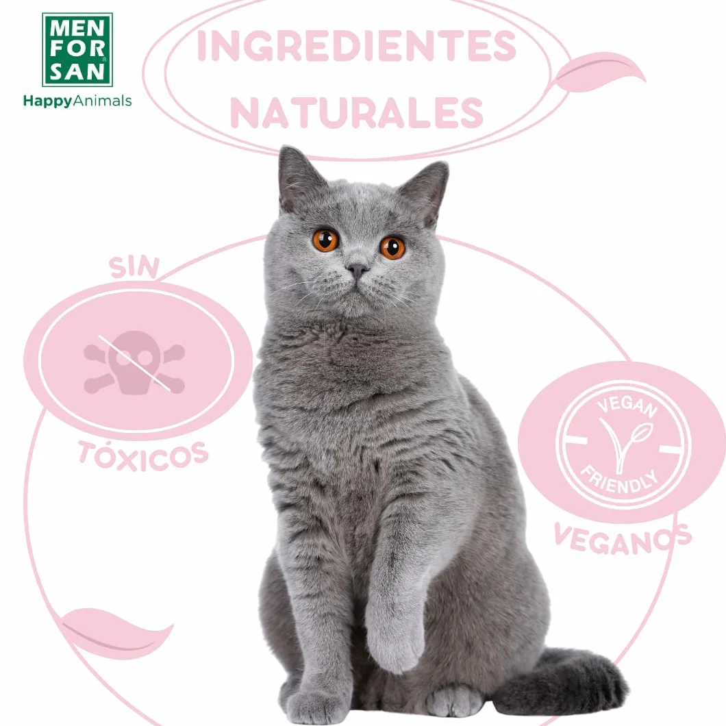 MENFORSAN Shampooing Très Doux pour Chats 1 Litre
