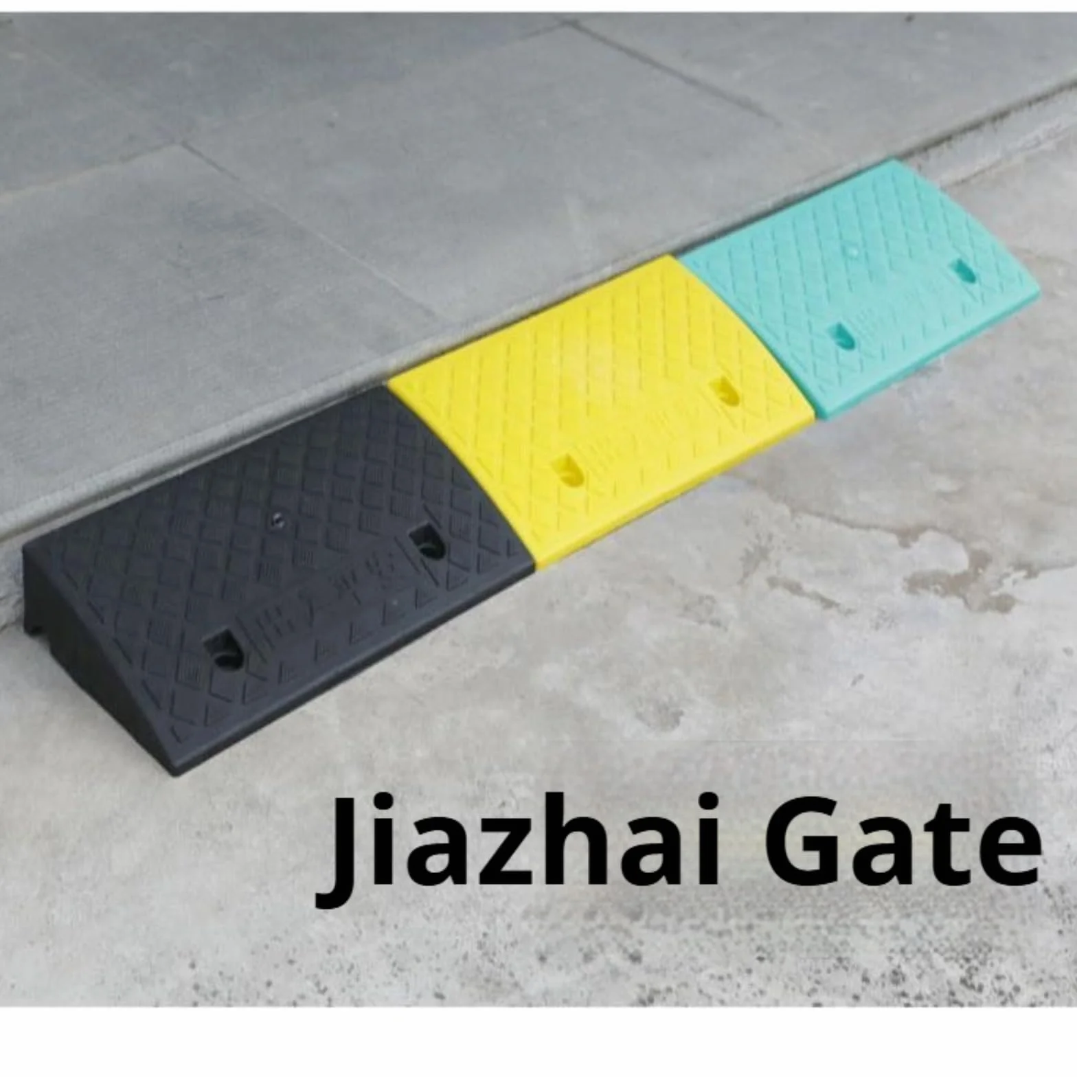 Caoutchouc De Trottoir, Rampe De Seuil pour Marche Hauteur 5-13 Cm, Rampe De Bordure pour Trottoirs, Voitures, Camions, Accès, Vélos, Motos, Chiens, Fauteuils Roulants Options bicolores et five taille