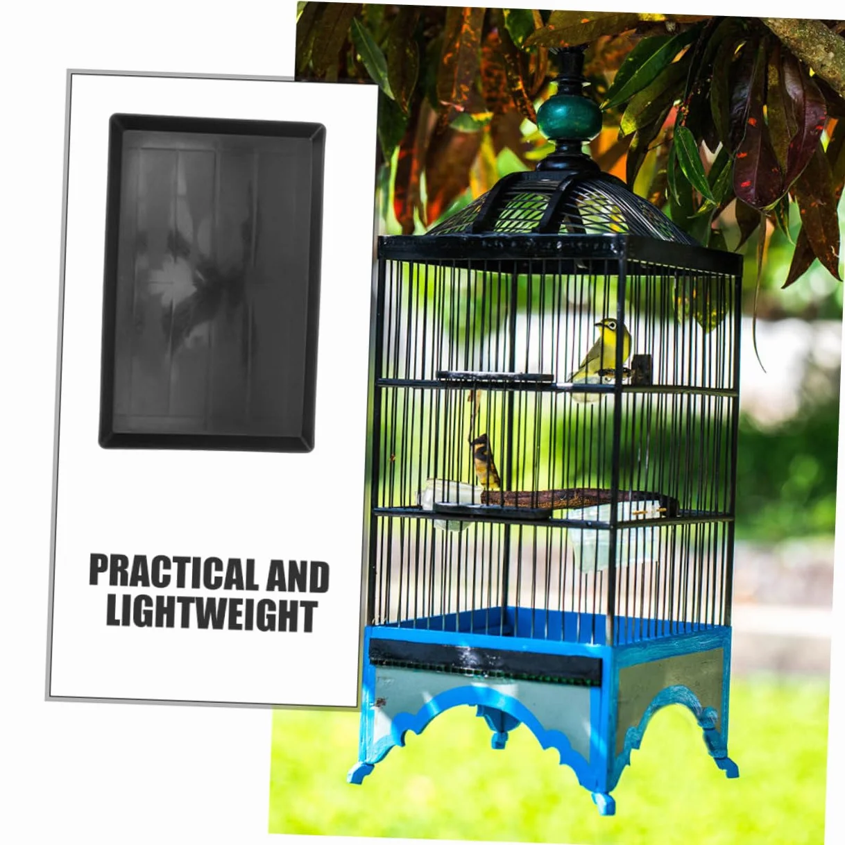Plateau Plastique Étanche Remplacement Fond de Cage pour Chien Oiseau