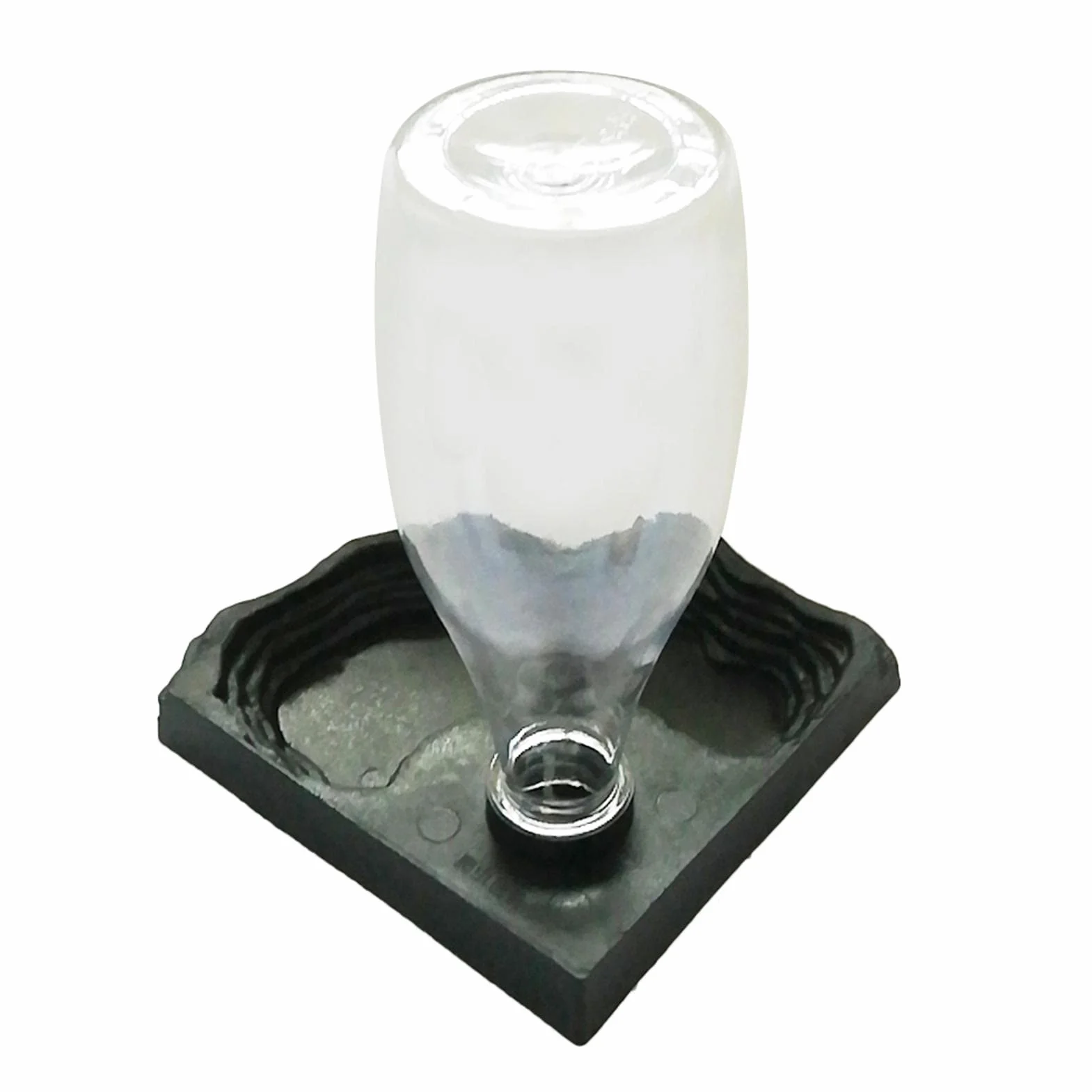 Distributeur d'eau pour Reptile, Abreuvoir Tortue, Bol Anti Debordement Plastique